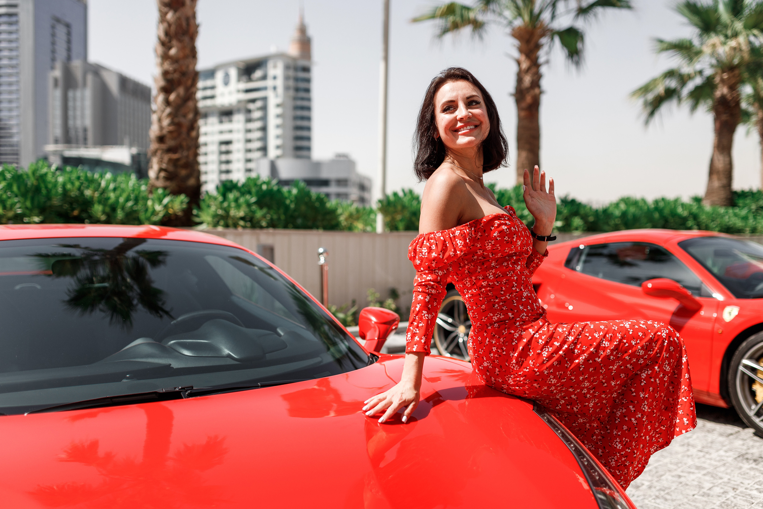 Дубай. Гонки на Ferrari. Фотограф Олег Сотник