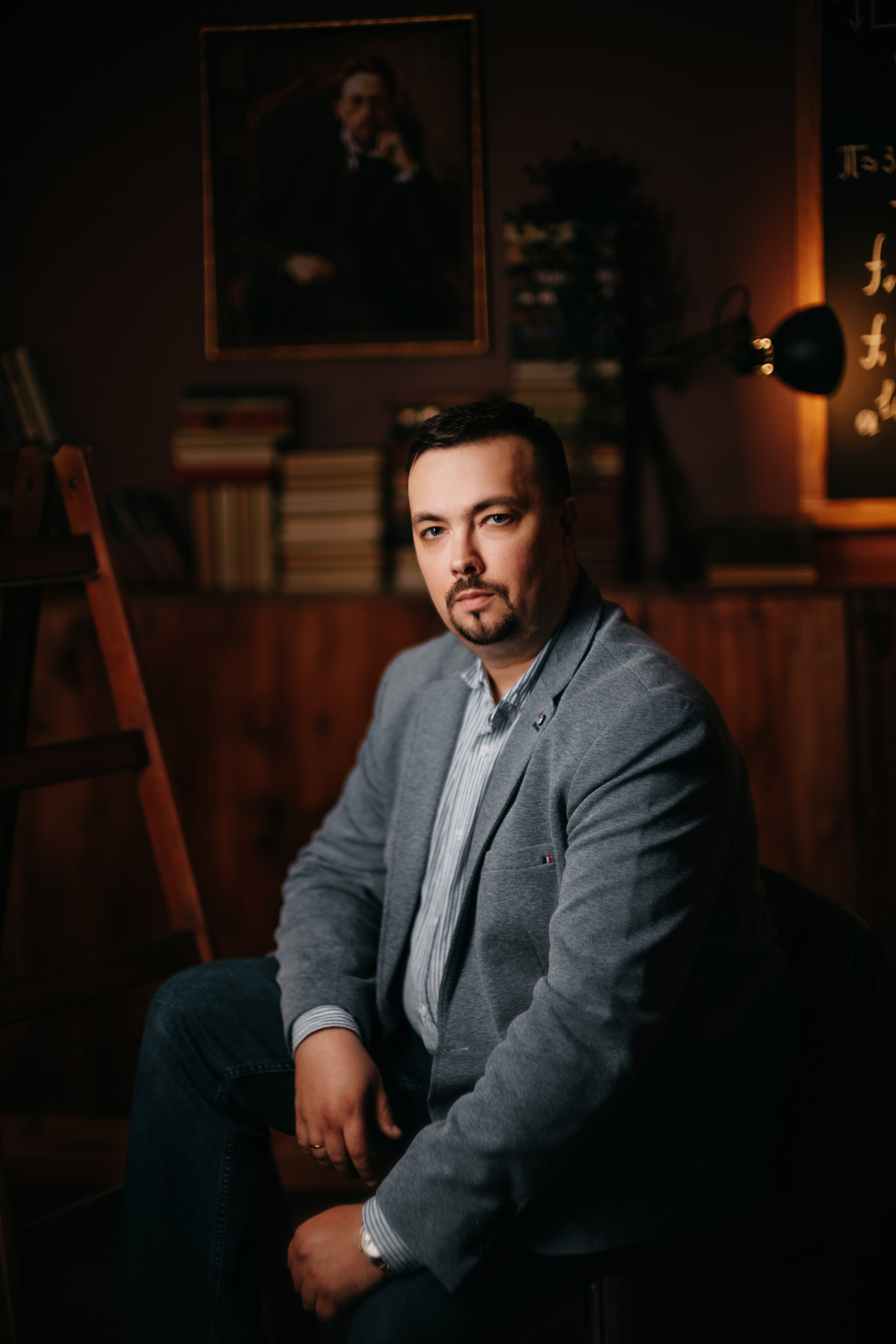 Деловой портрет для руководитель фотостудий. Фотограф Олег Сотник