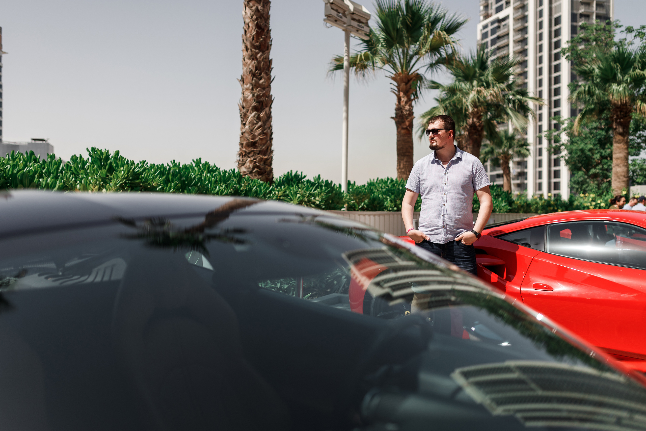 Дубай. Гонки на Ferrari. Фотограф Олег Сотник