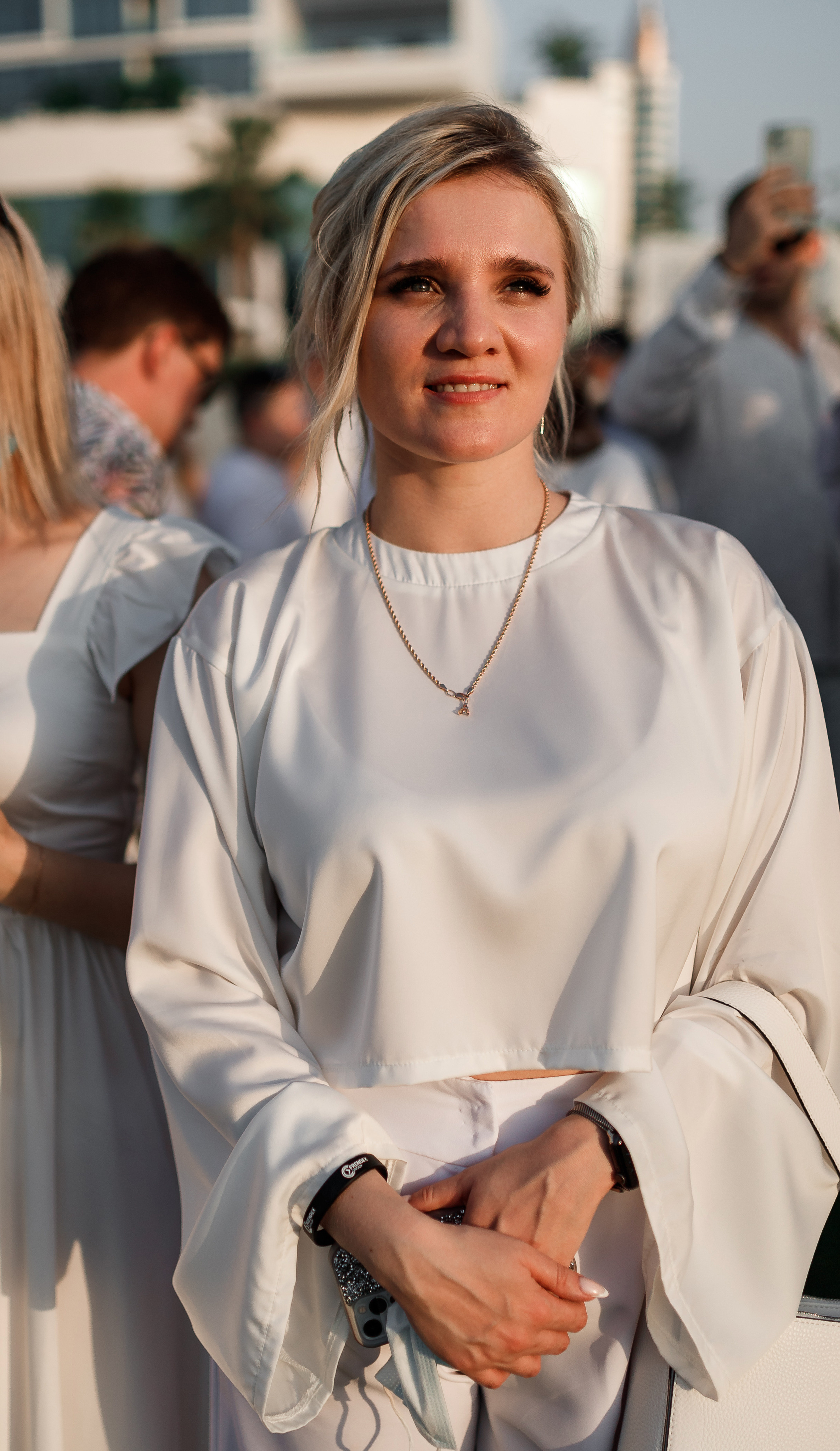 Дубай. Белая вечеринка. Фотограф Олег Сотник