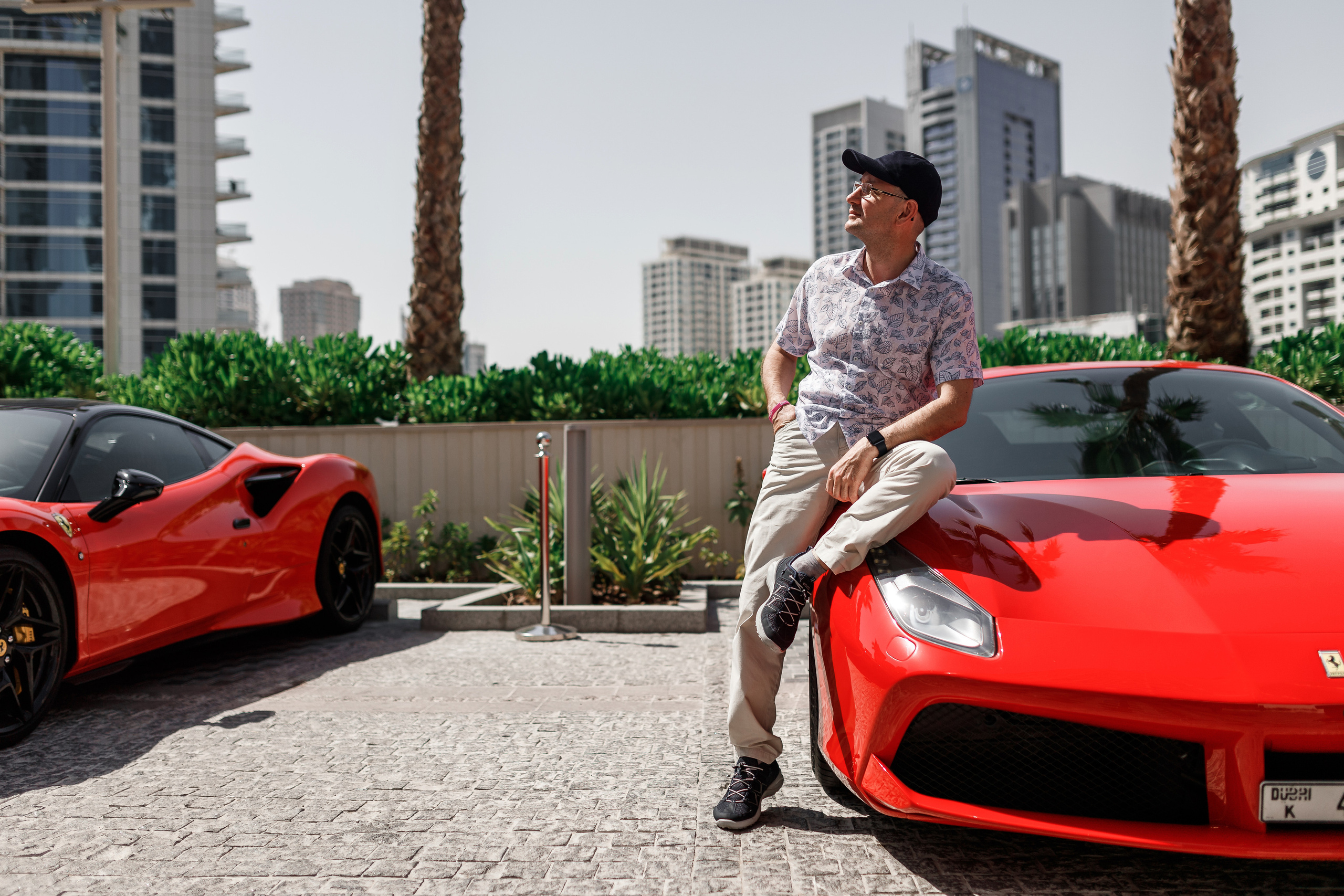 Дубай. Гонки на Ferrari. Фотограф Олег Сотник