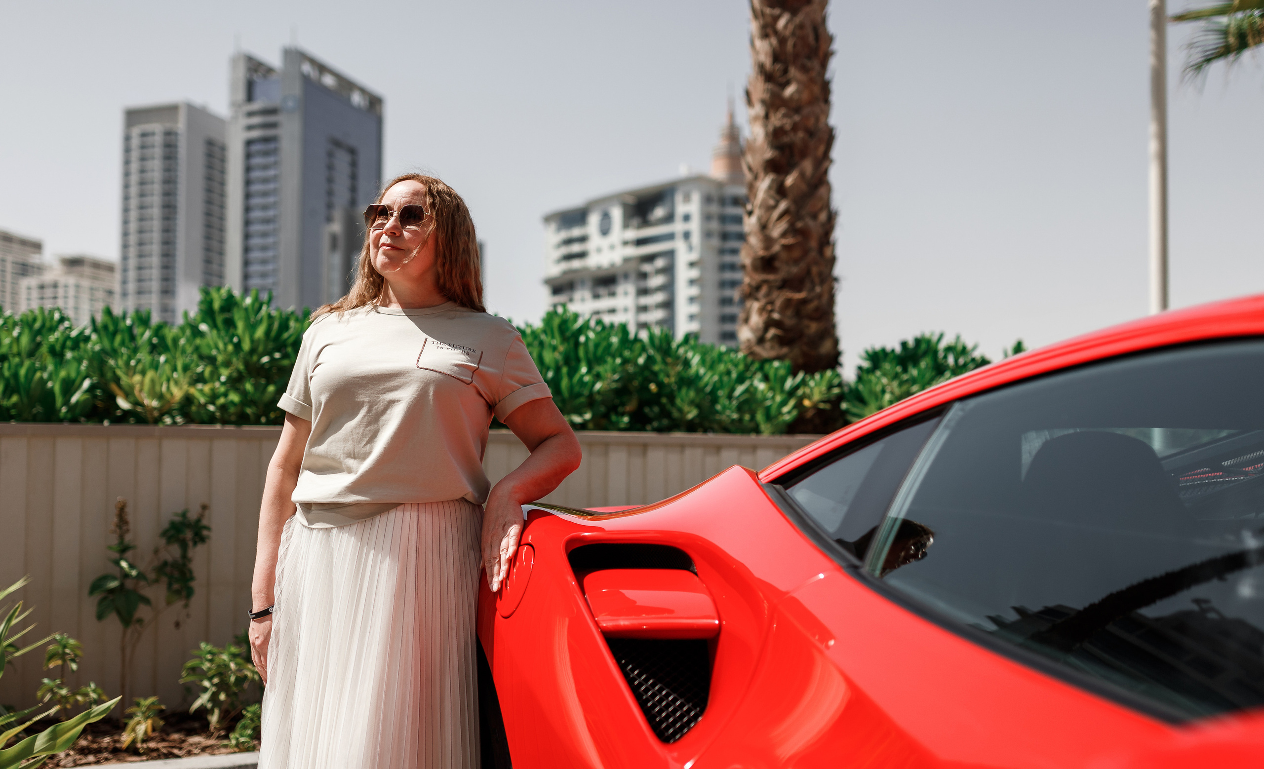 Дубай. Гонки на Ferrari. Фотограф Олег Сотник