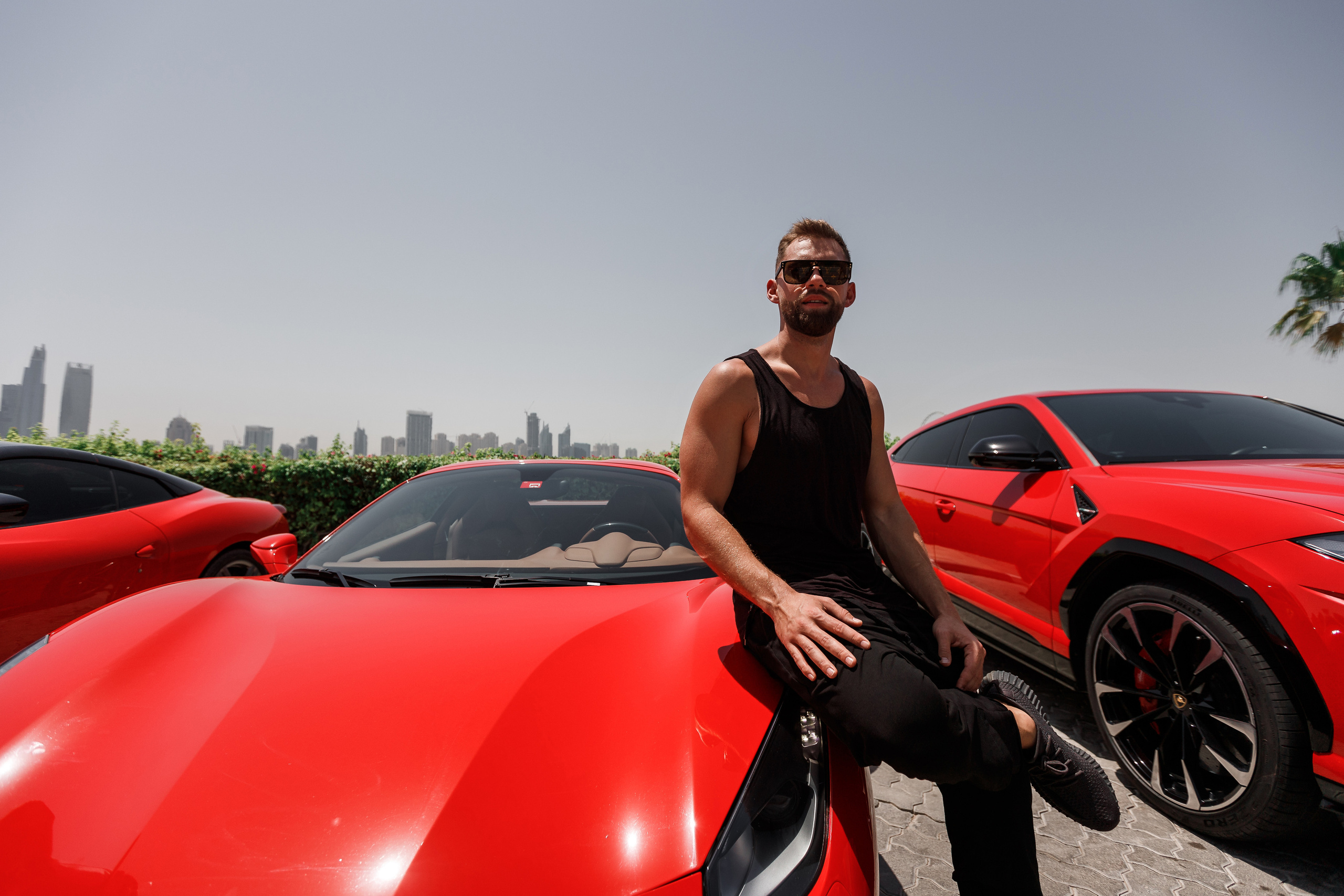 Дубай. Гонки на Ferrari. Фотограф Олег Сотник