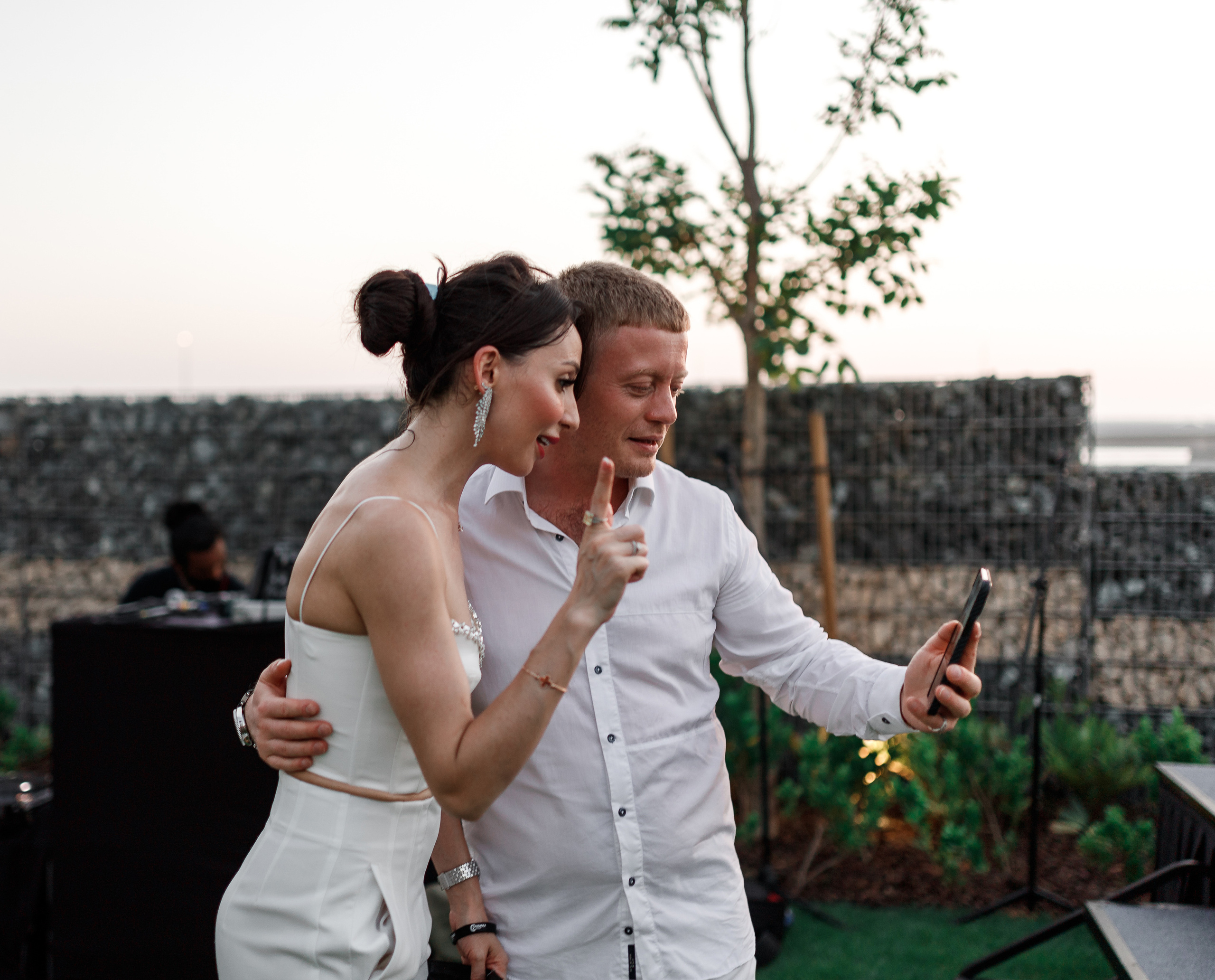 Дубай. Белая вечеринка. Фотограф Олег Сотник