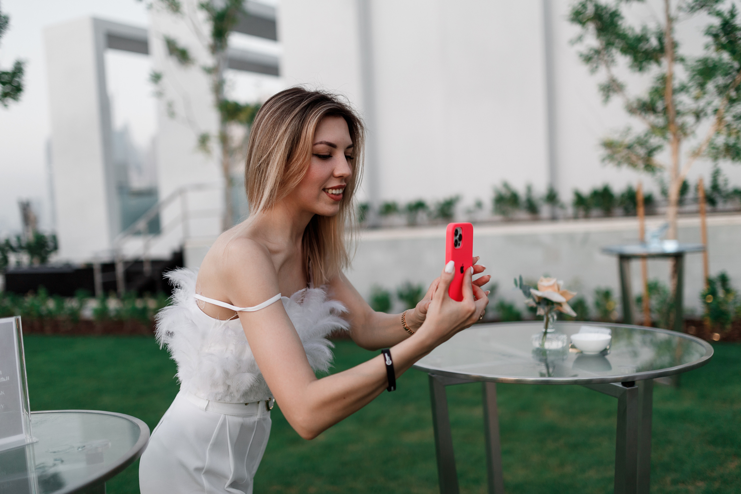 Дубай. Белая вечеринка. Фотограф Олег Сотник