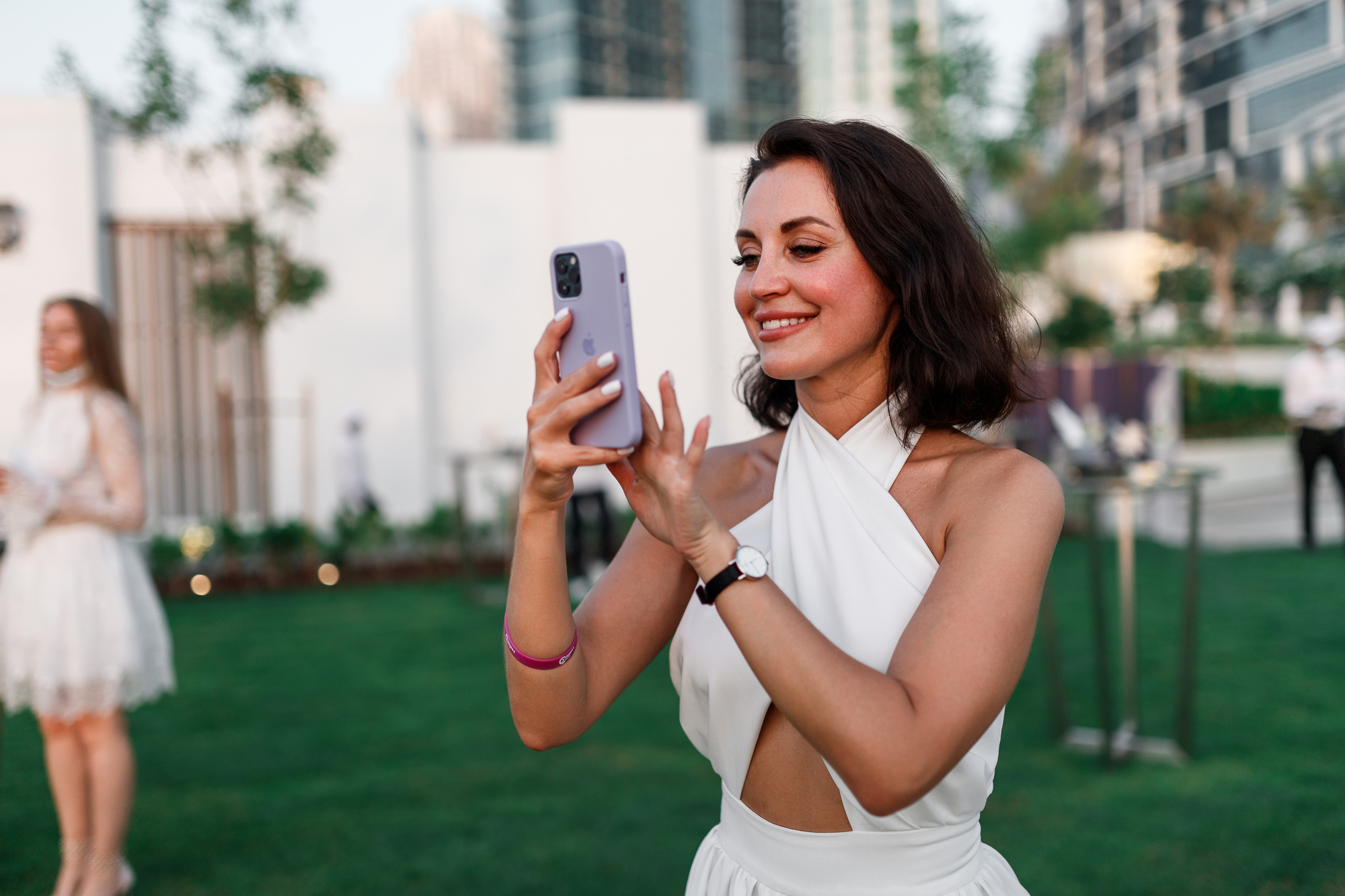 Дубай. Белая вечеринка. Фотограф Олег Сотник