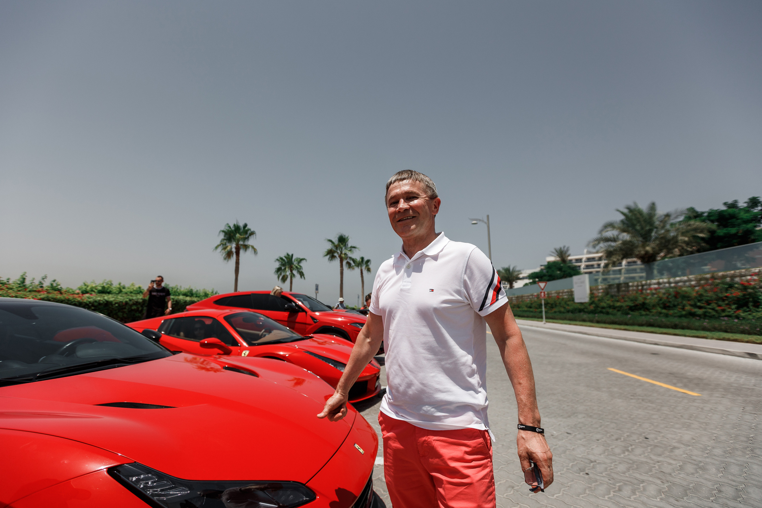 Дубай. Гонки на Ferrari. Фотограф Олег Сотник