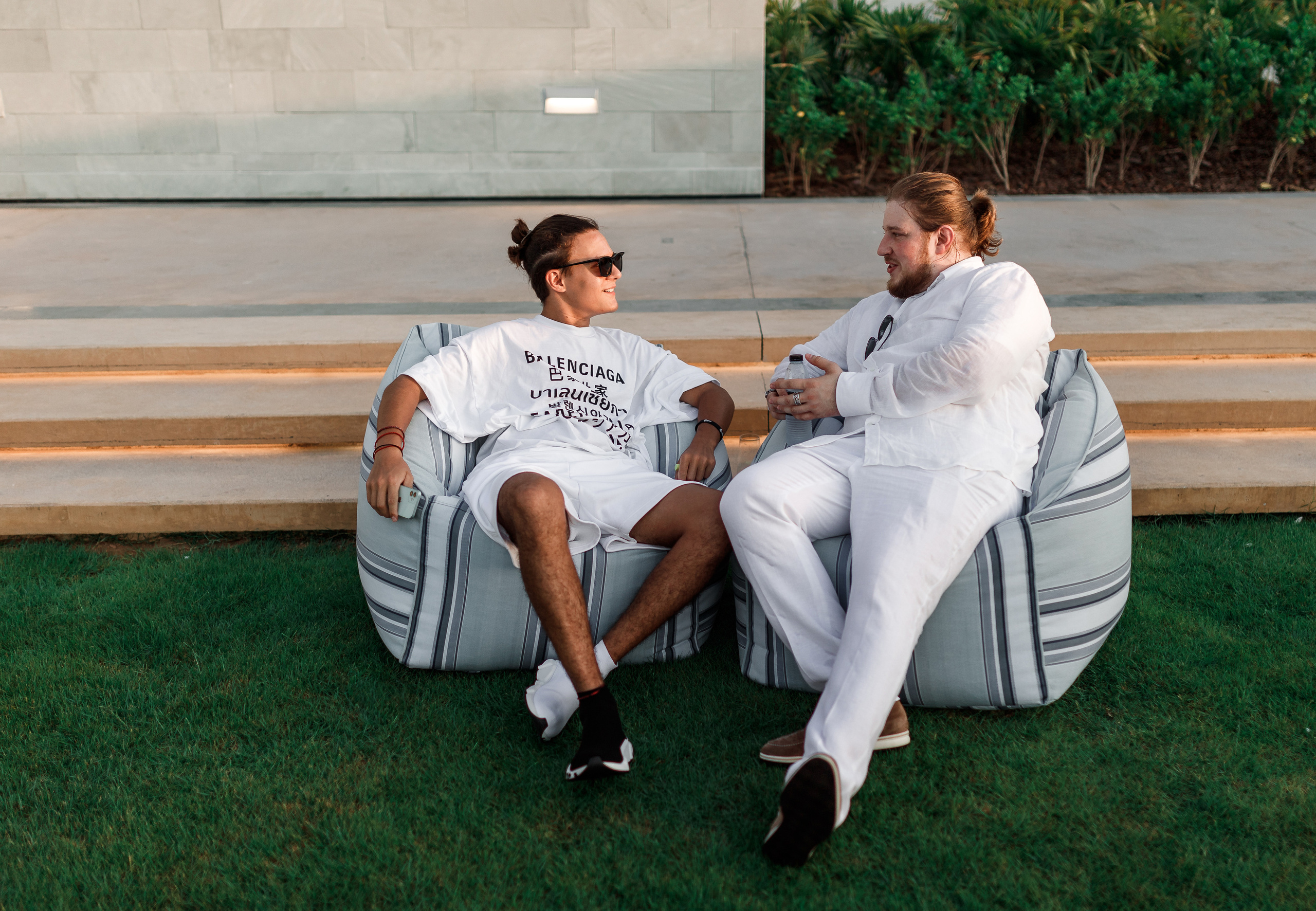 Дубай. Белая вечеринка. Фотограф Олег Сотник