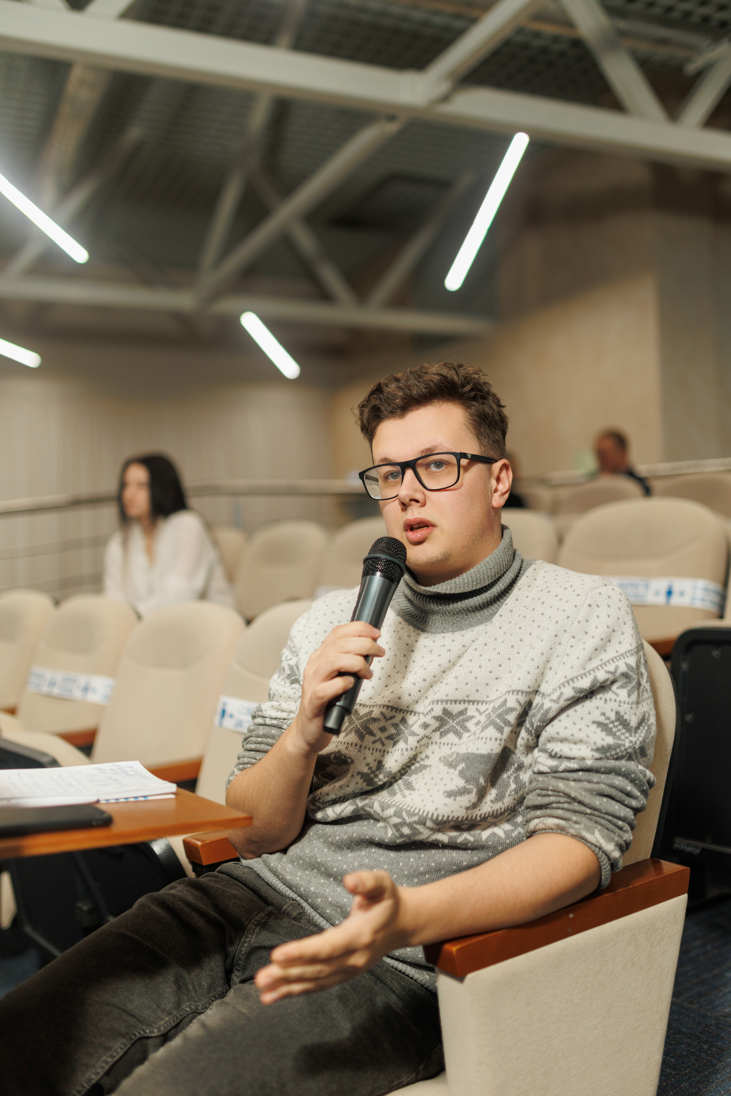 Конференция в Омске для Хатакон. Фотограф Олег Сотник