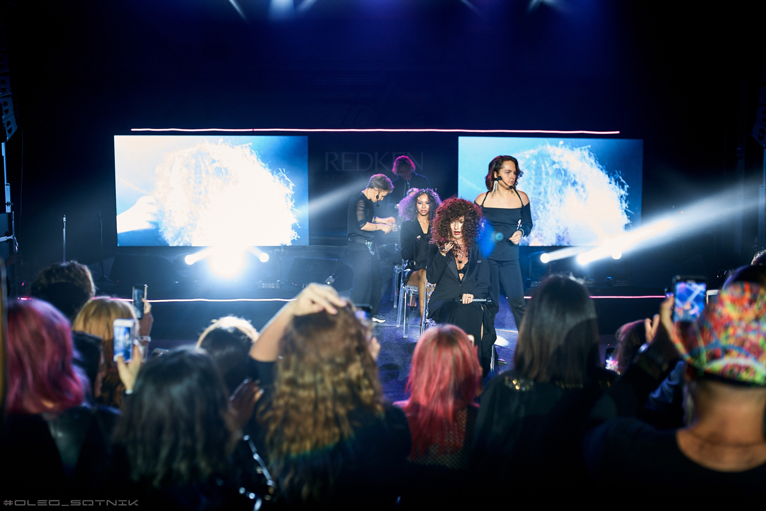 Фестиваль Redken в Питере для портала Geometria. Фотограф Олег Сотник