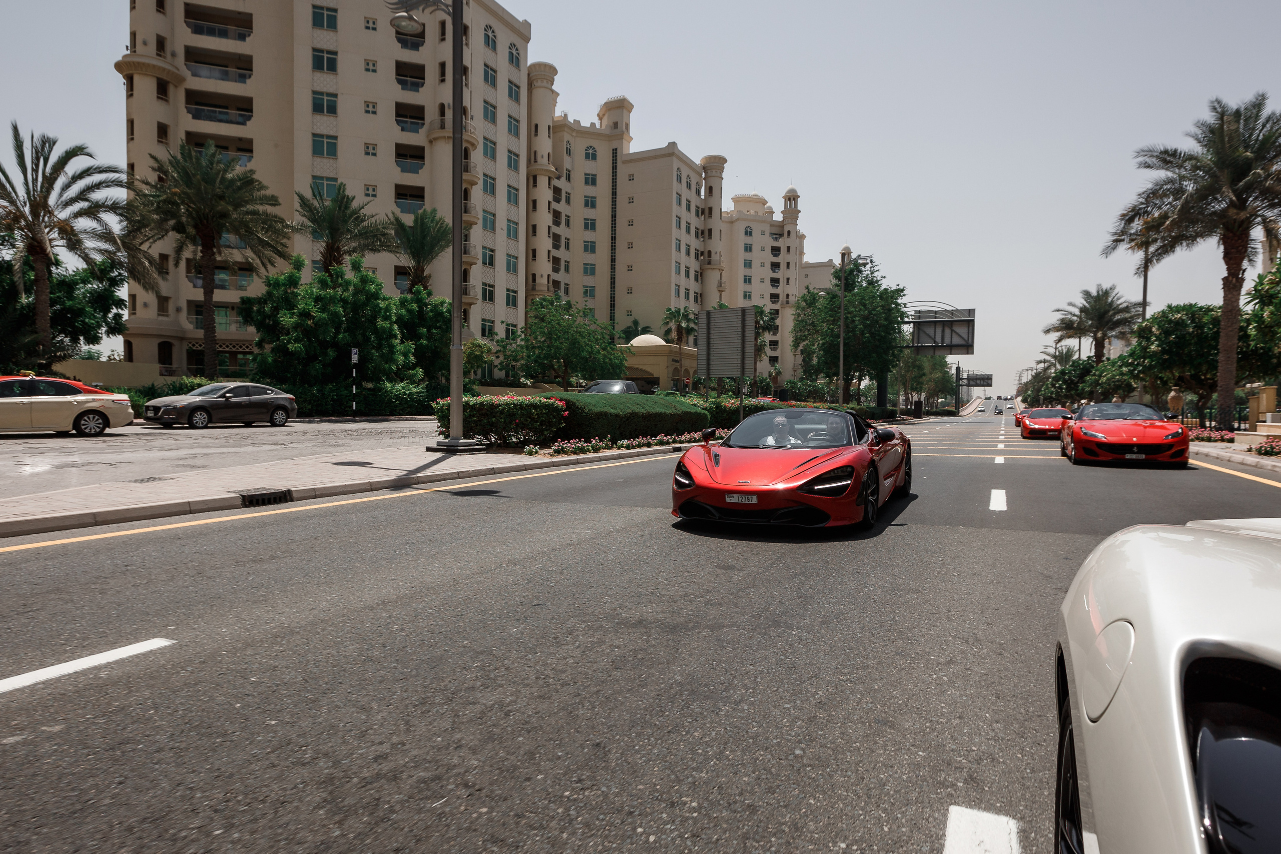 Дубай. Гонки на Ferrari. Фотограф Олег Сотник