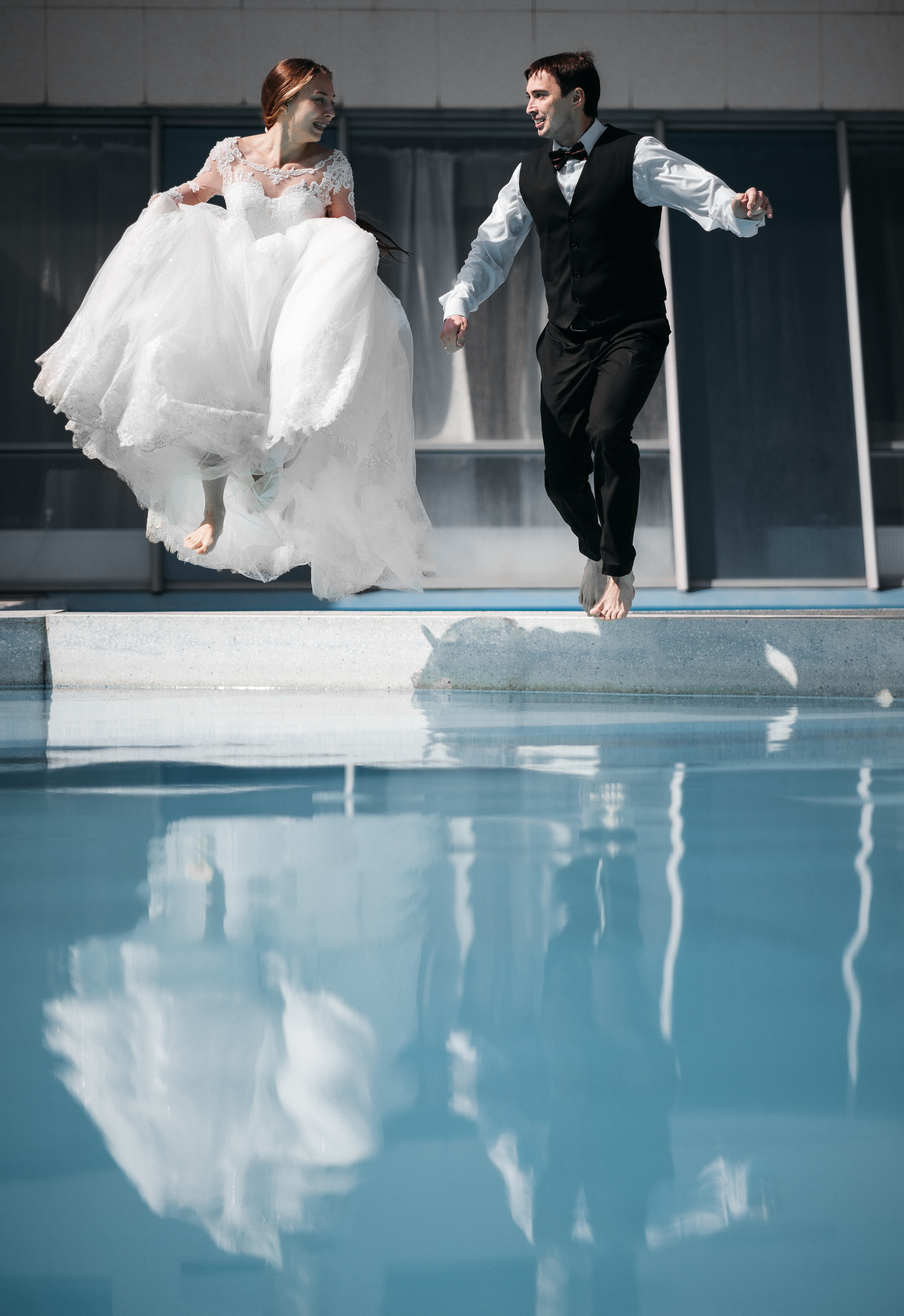 Подводная свадьба в Таганроге. Фотограф Олег Сотник