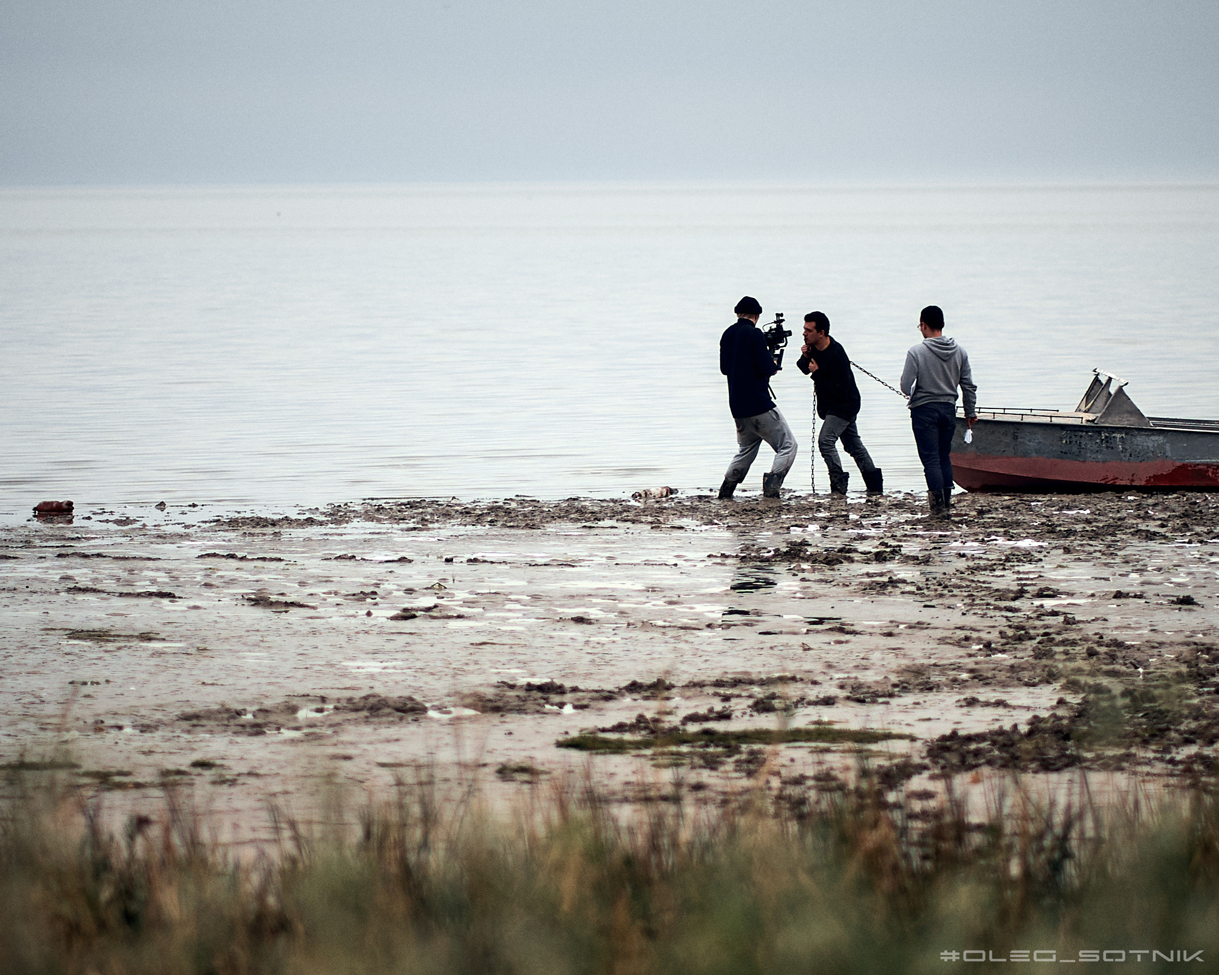 Бэкстейдж для Hotel 17 (съемка музклипа). Фотограф Олег Сотник