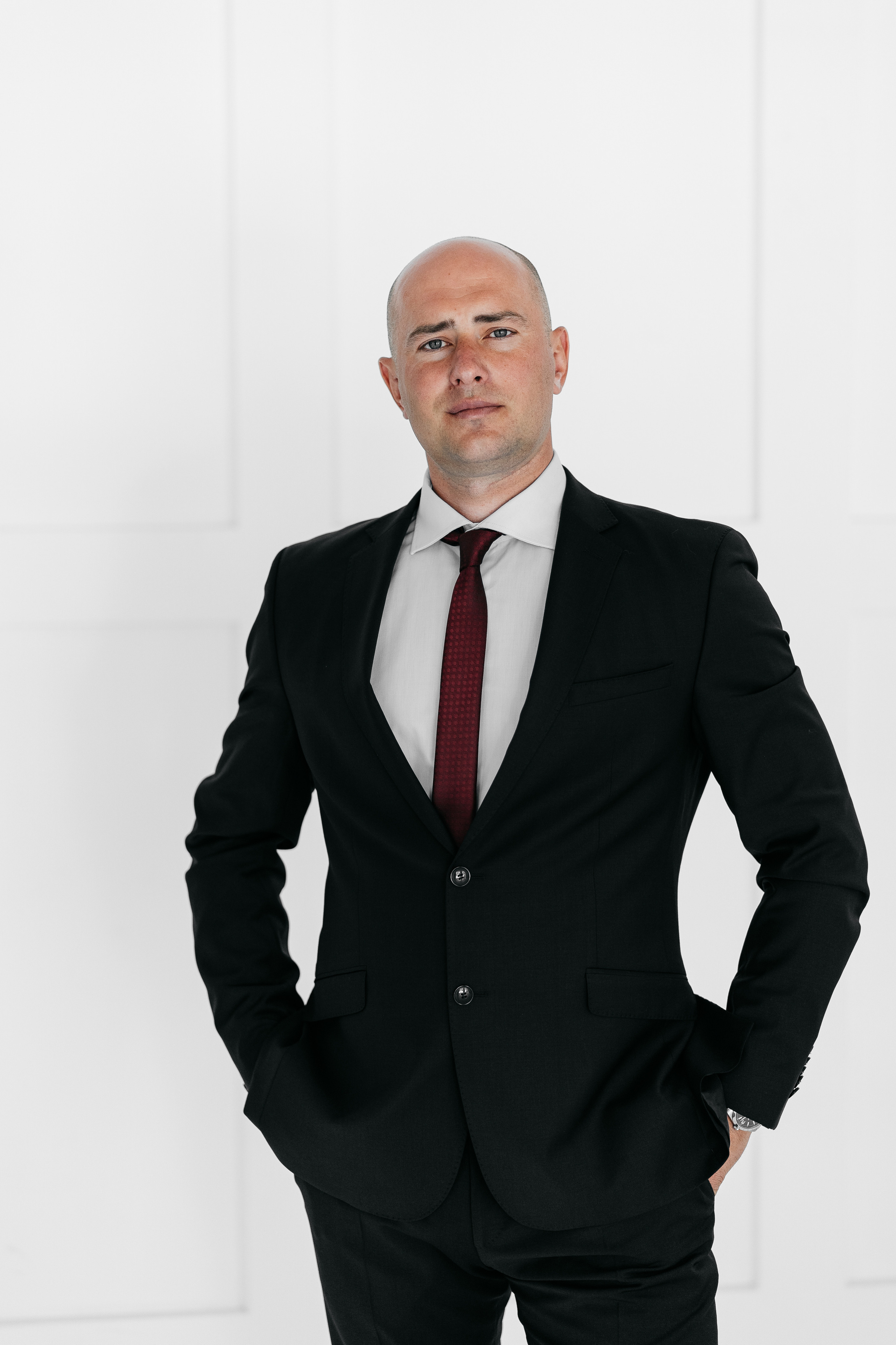 Деловой портрет для использования в предвыборной компании. Фотограф Олег Сотник