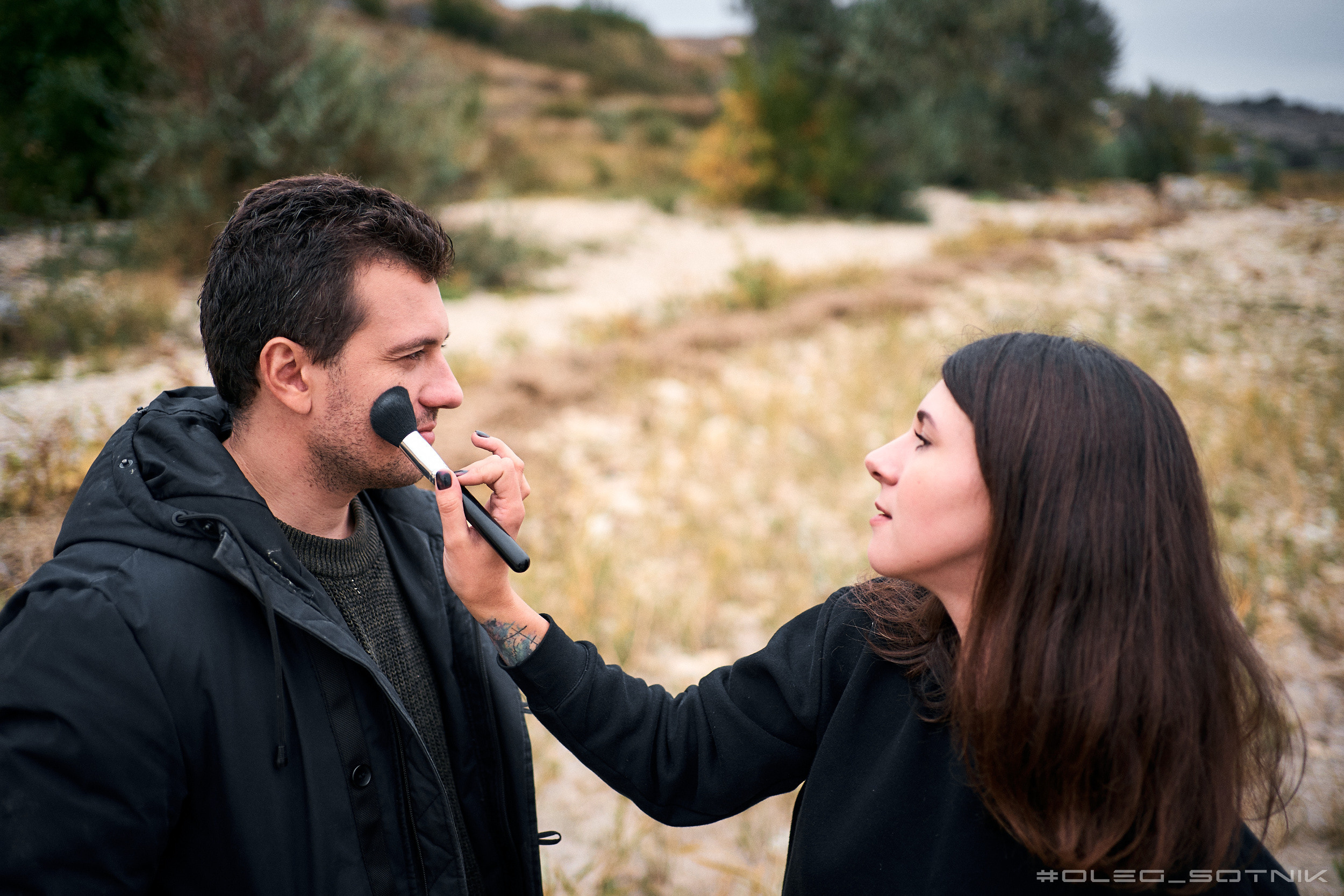 Бэкстейдж для Hotel 17 (съемка музклипа). Фотограф Олег Сотник