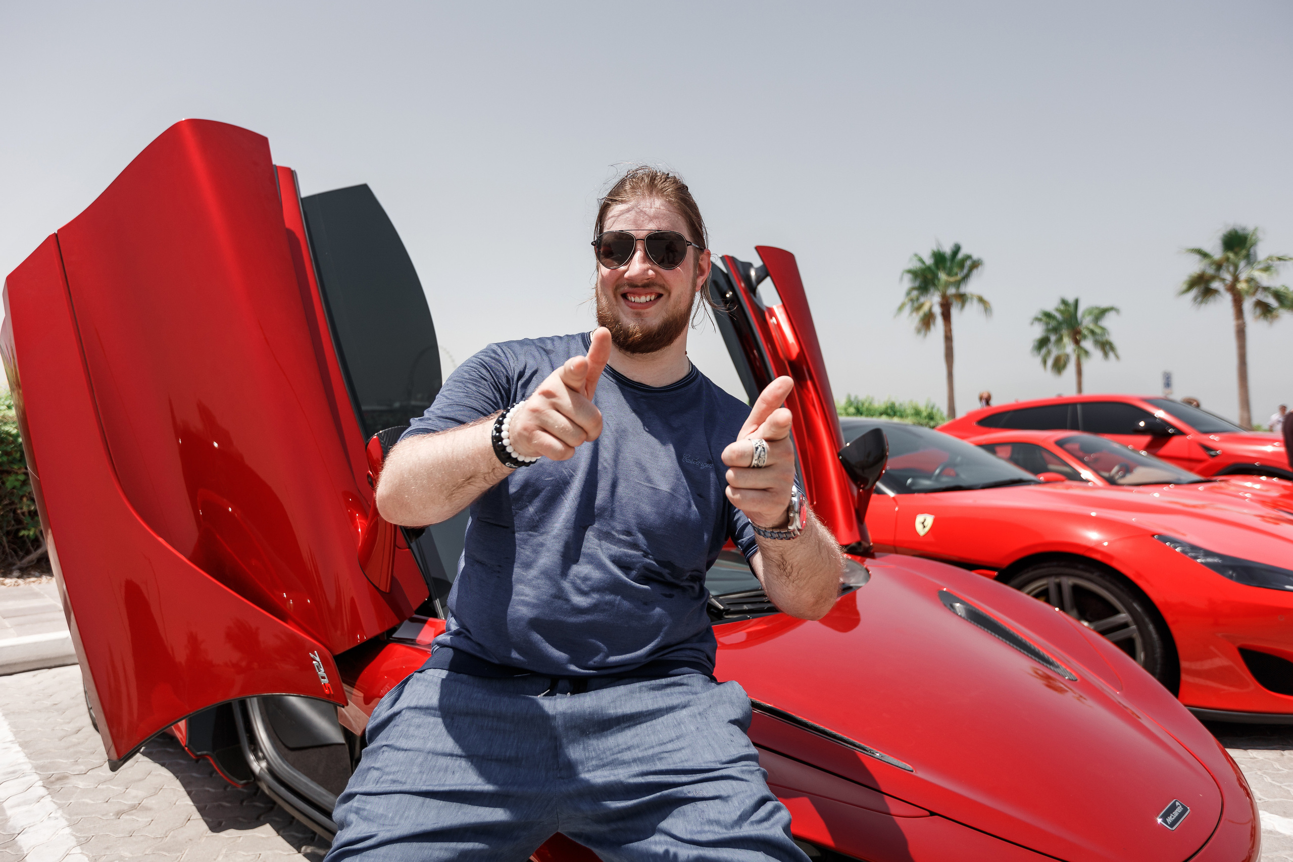 Дубай. Гонки на Ferrari. Фотограф Олег Сотник