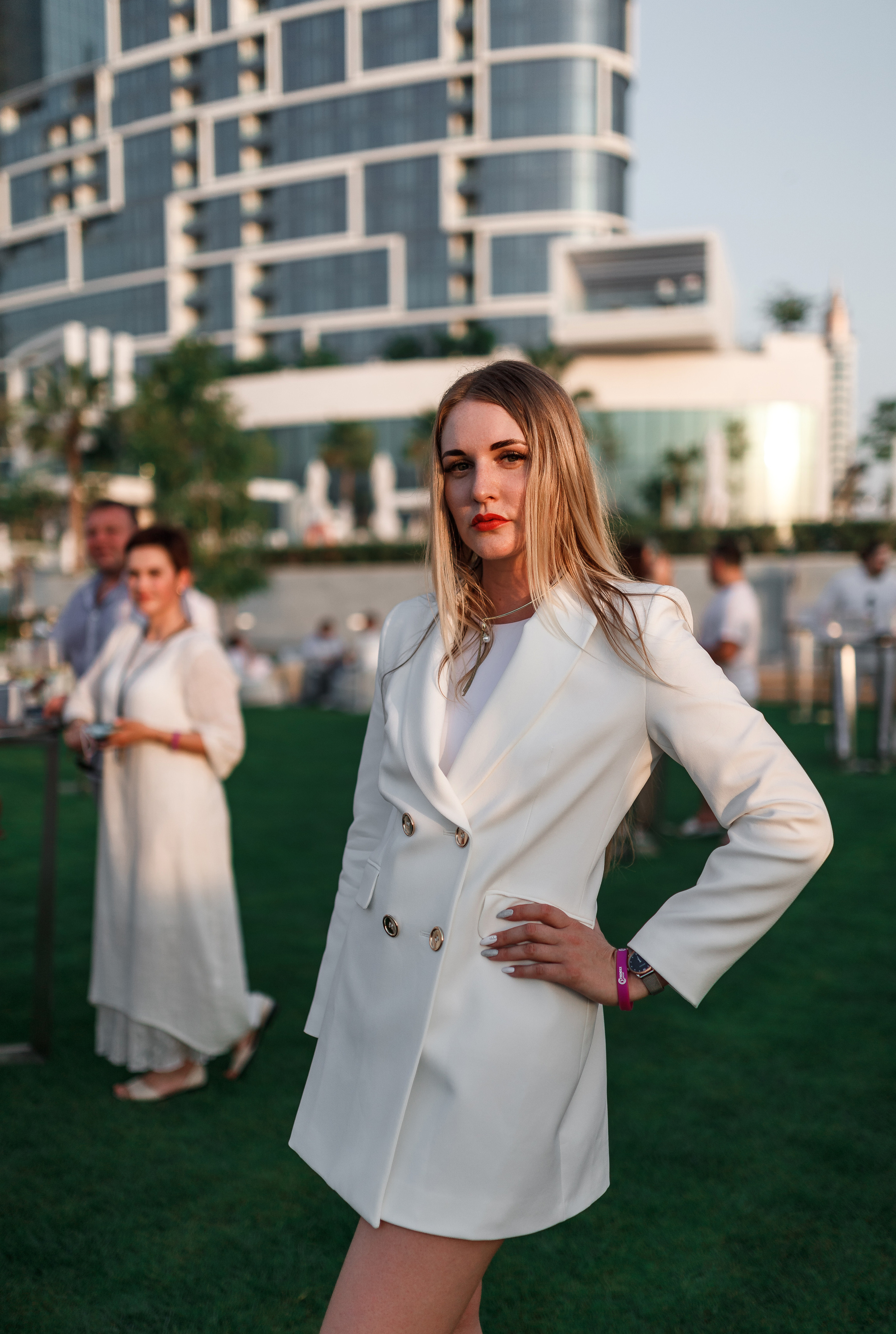 Дубай. Белая вечеринка. Фотограф Олег Сотник