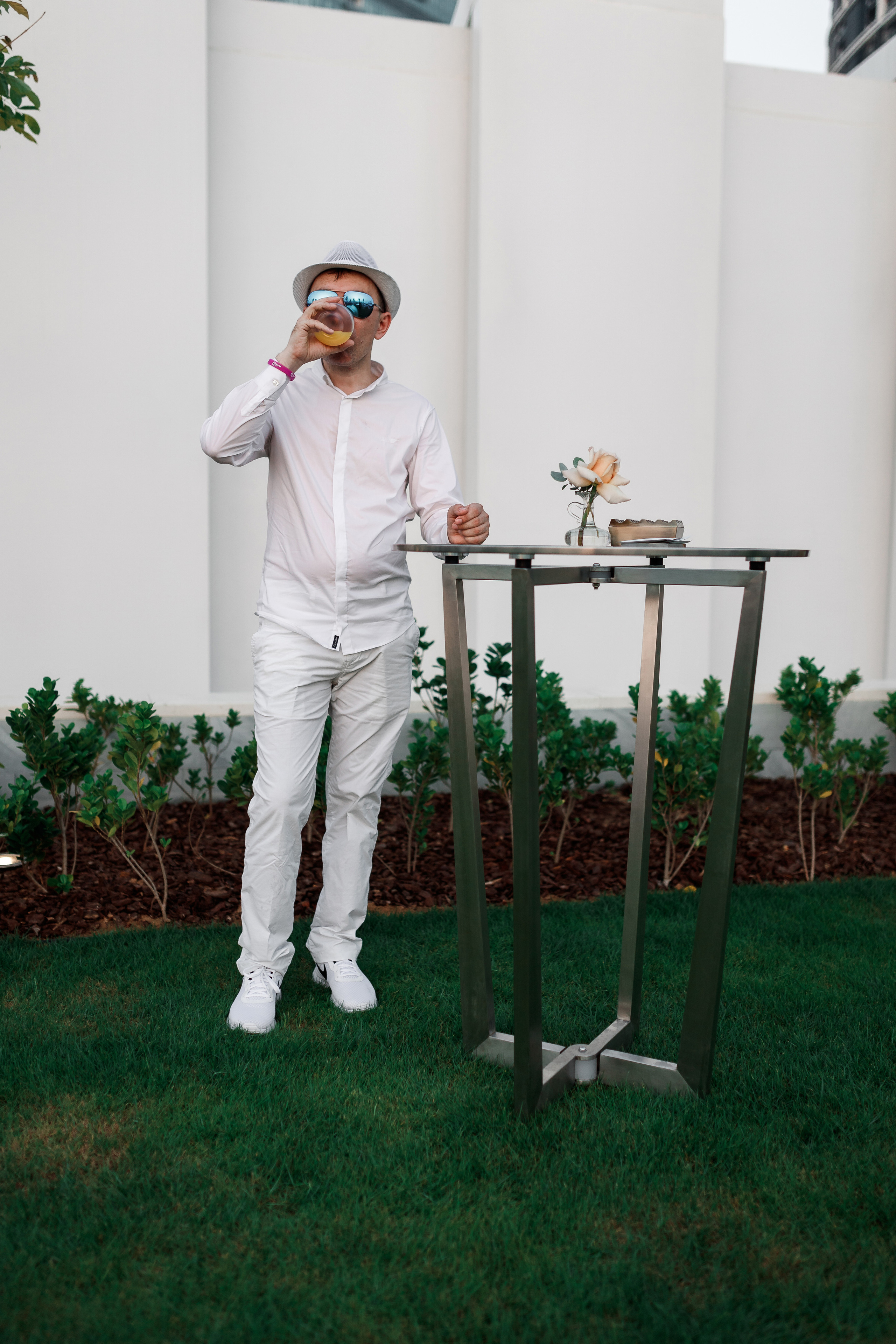 Дубай. Белая вечеринка. Фотограф Олег Сотник