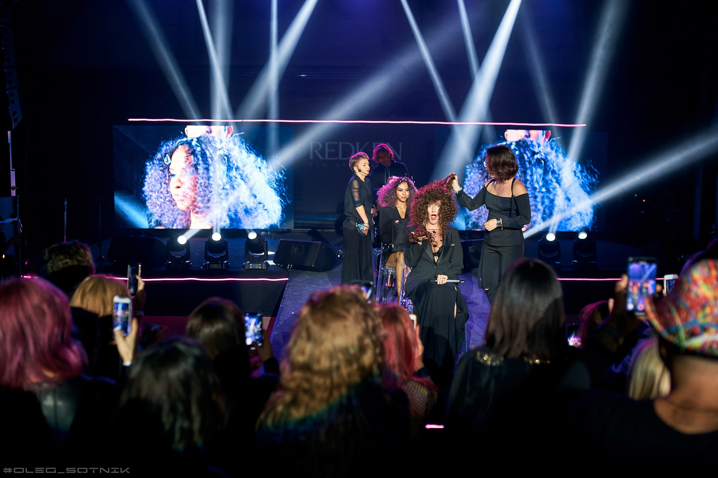 Фестиваль Redken в Питере для портала Geometria. Фотограф Олег Сотник