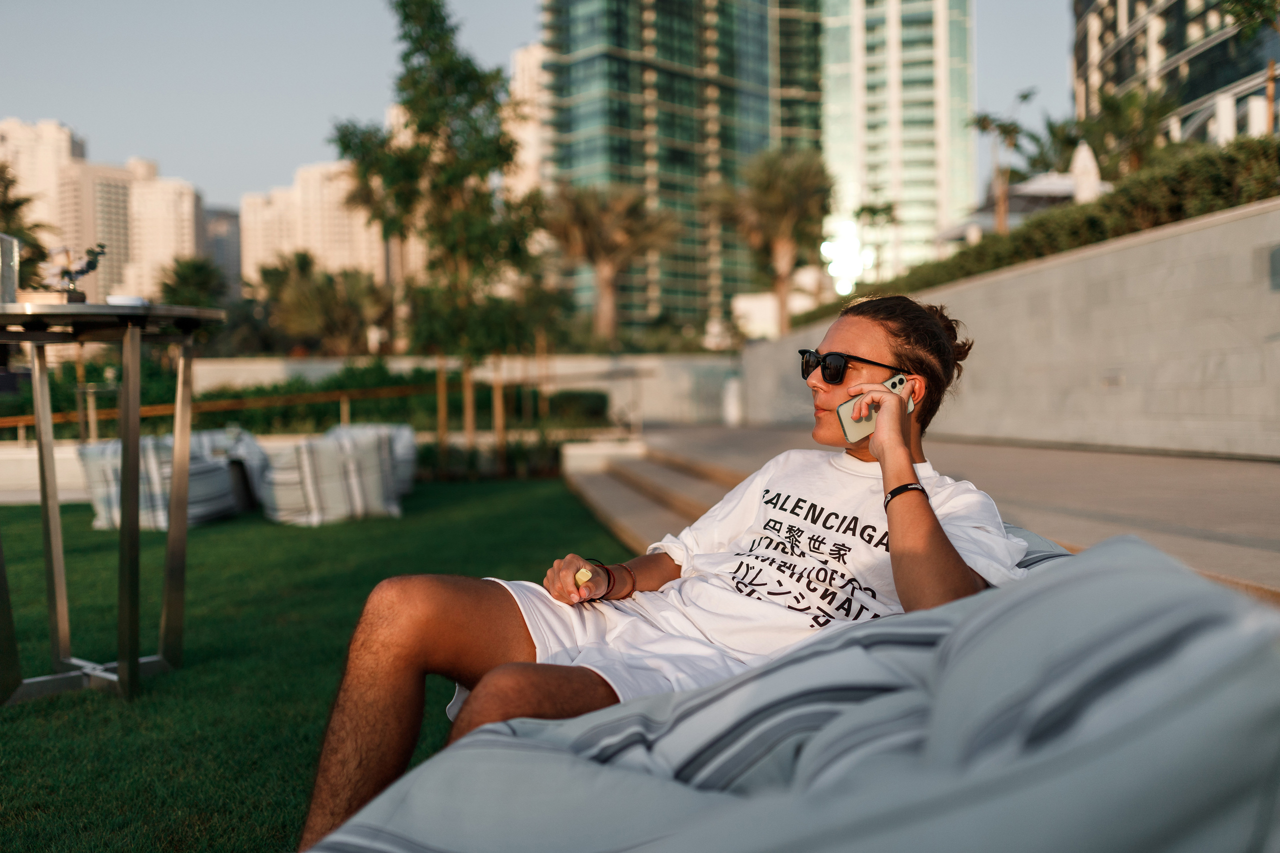 Дубай. Белая вечеринка. Фотограф Олег Сотник