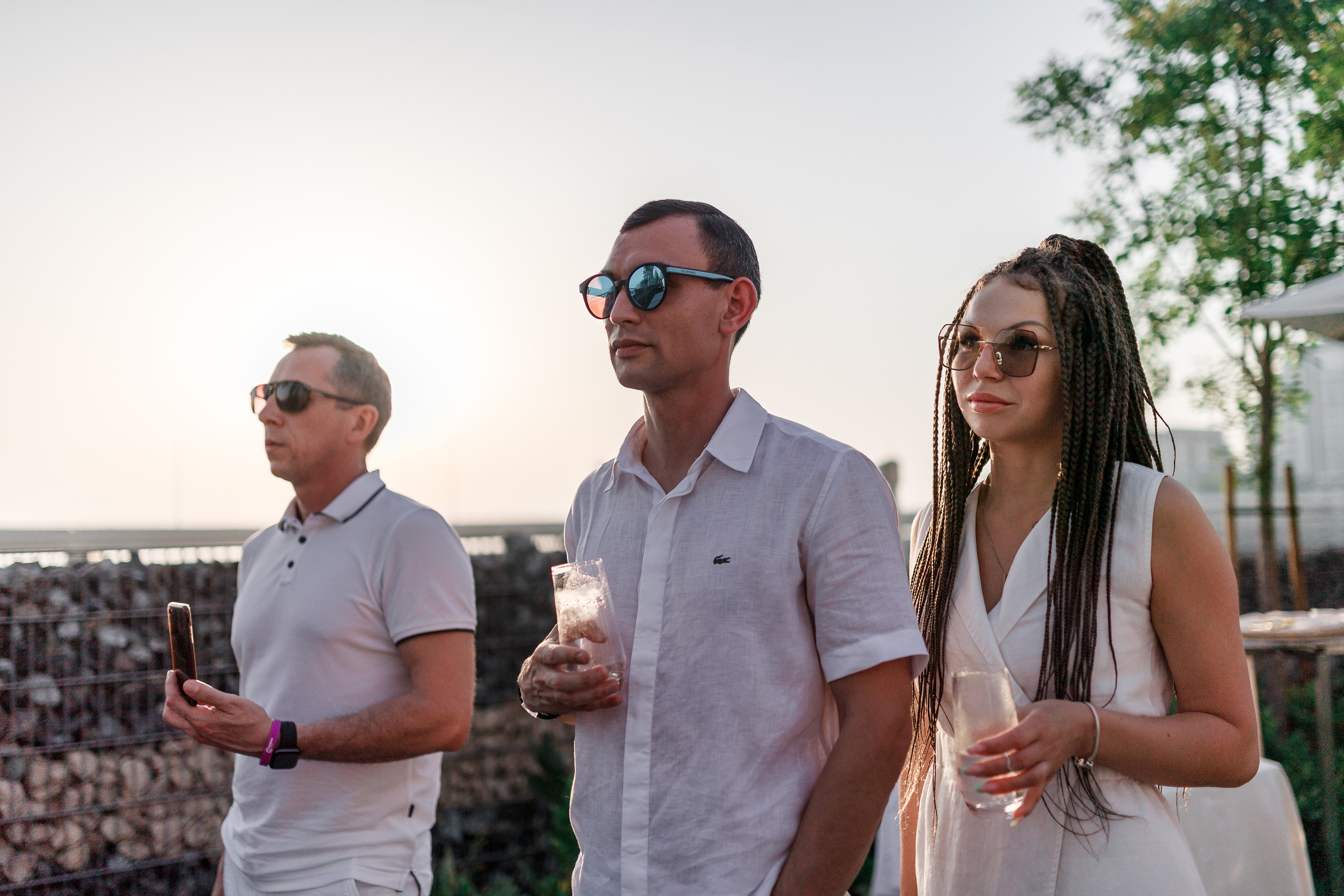 Дубай. Белая вечеринка. Фотограф Олег Сотник