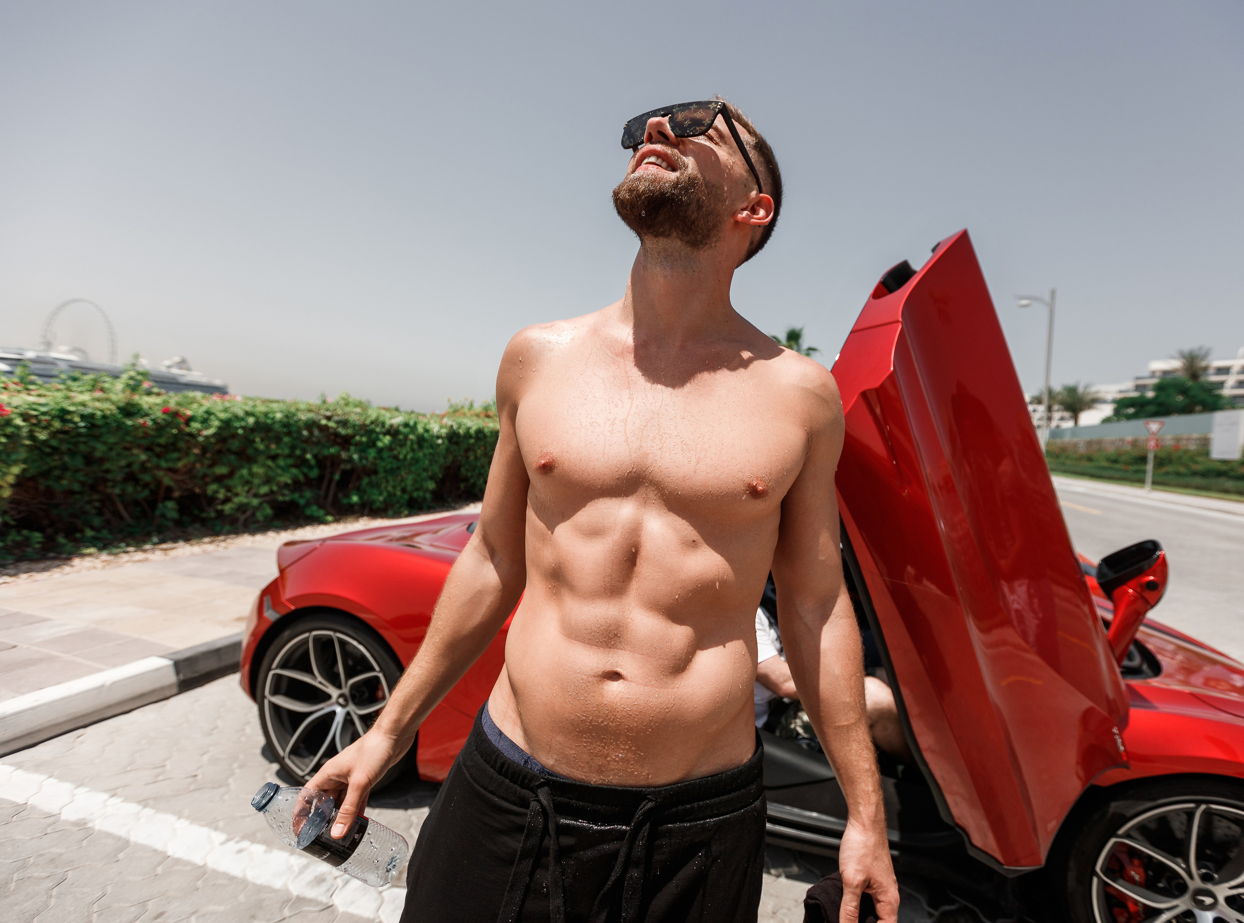 Дубай. Гонки на Ferrari. Фотограф Олег Сотник