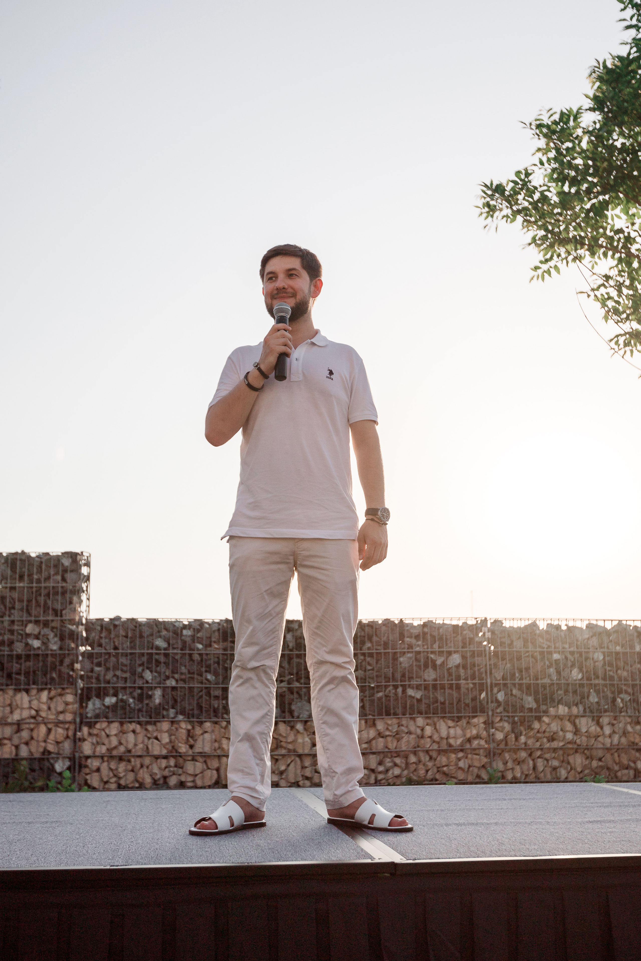 Дубай. Белая вечеринка. Фотограф Олег Сотник