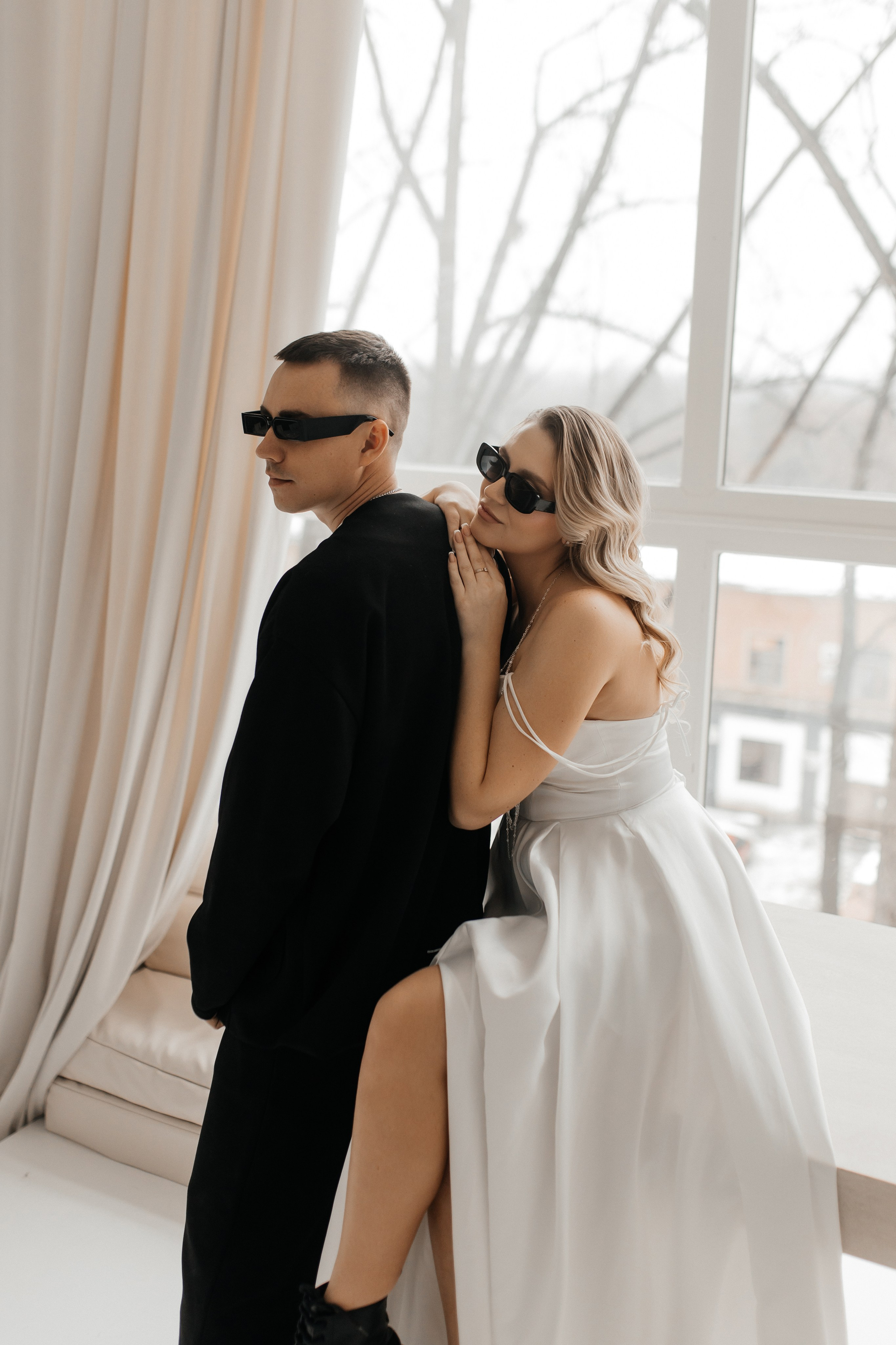 Свадебная серия в студии