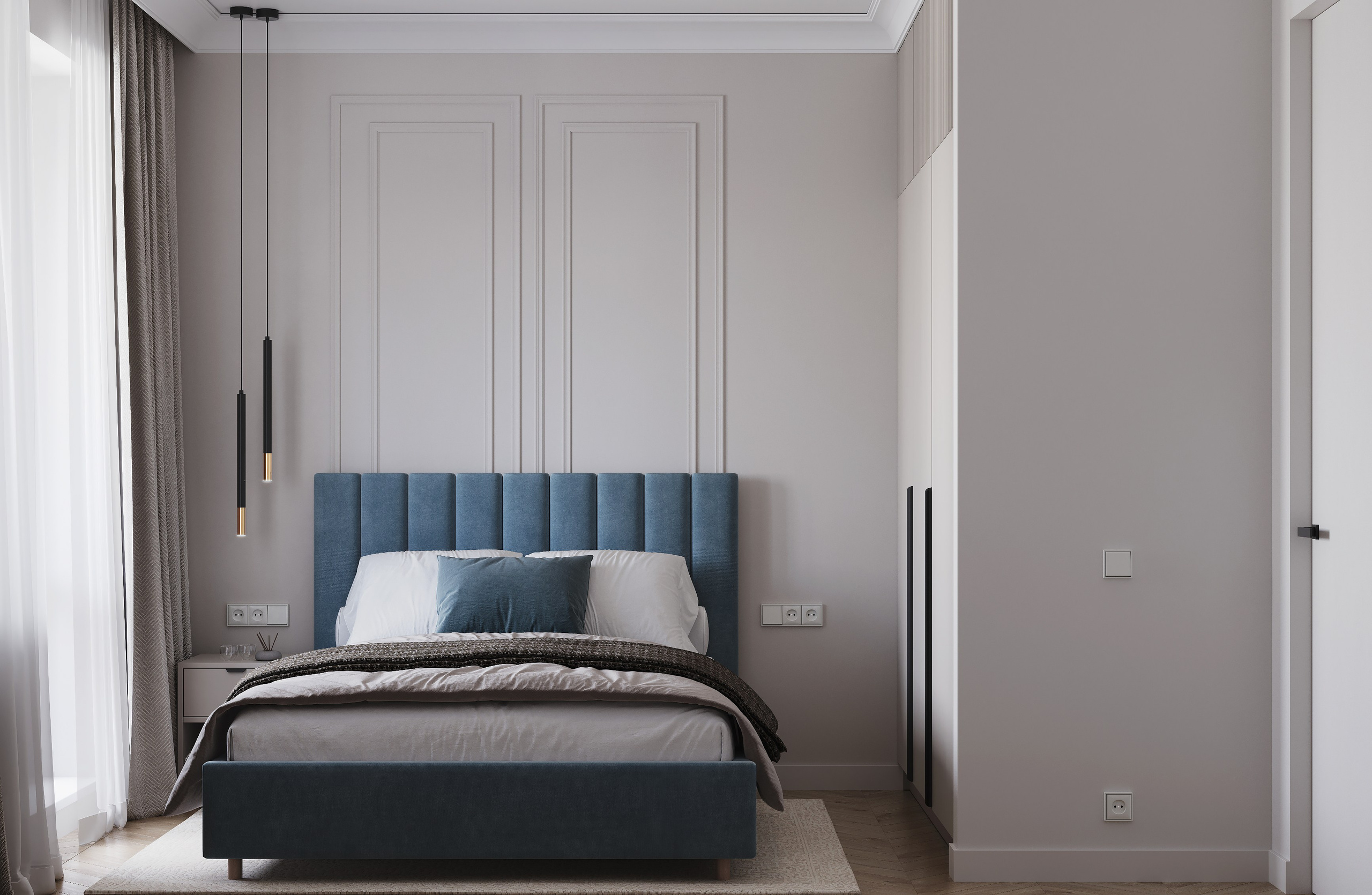 Датские кварталы 38 m². Заказать 3d визуализацию интерьеров — Дарья Веденёва