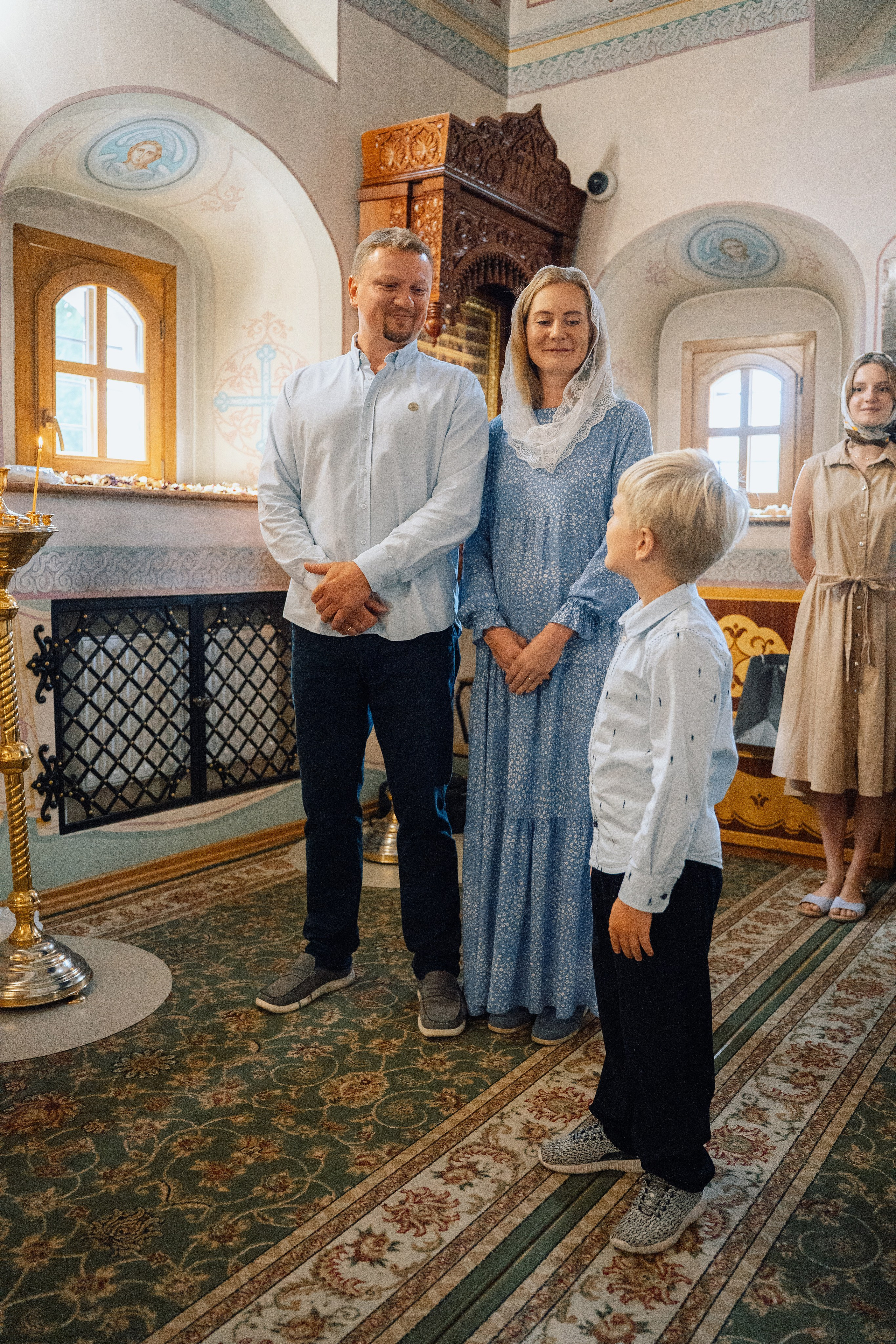 Крещение Марка. Фотограф Казакова Анастасия