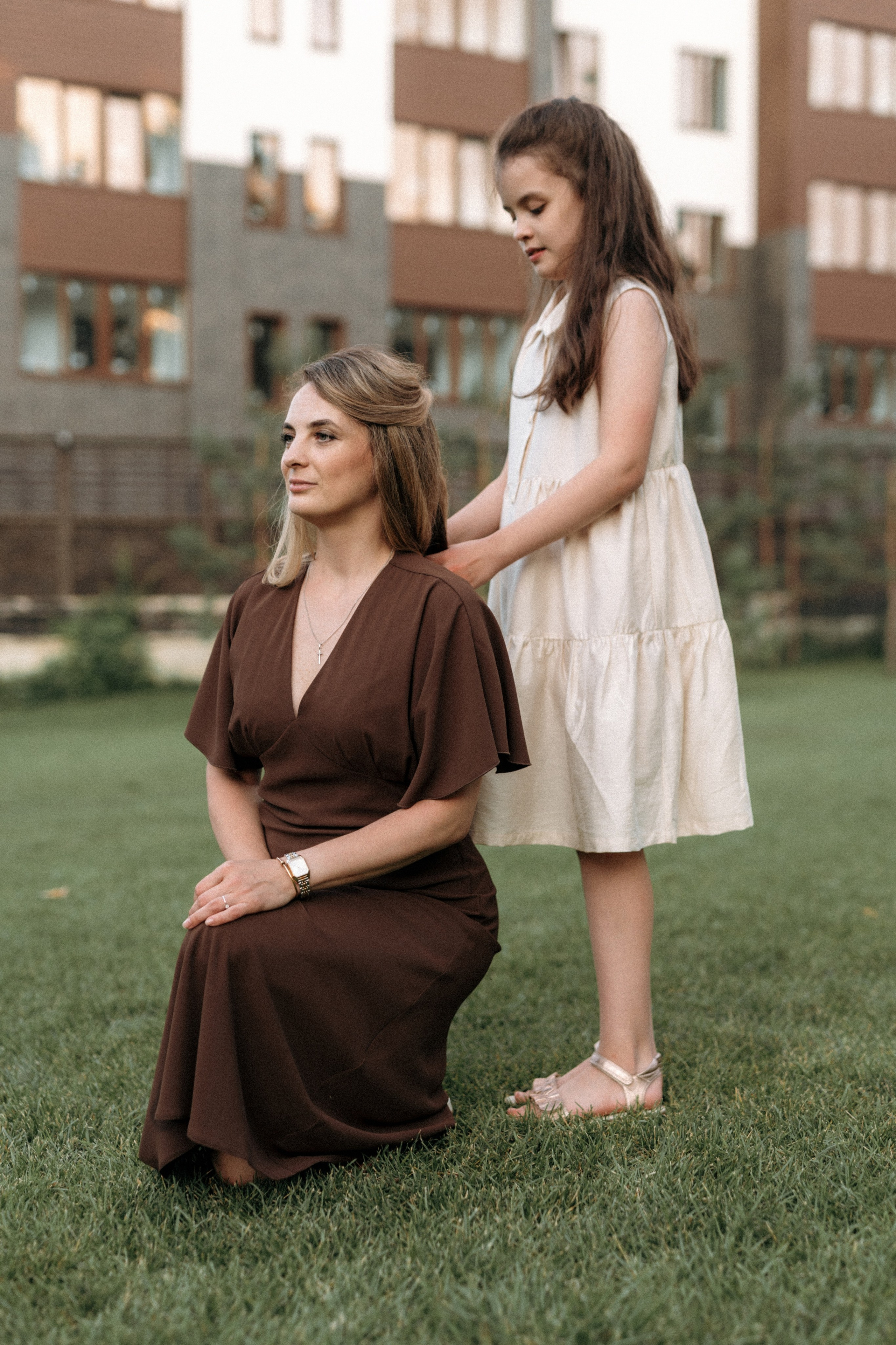 Семейная фотосессия на берегу реки для Миши, Тани, Сони и Таи. Свадебный фотограф в Тамбове Павел Четвертков