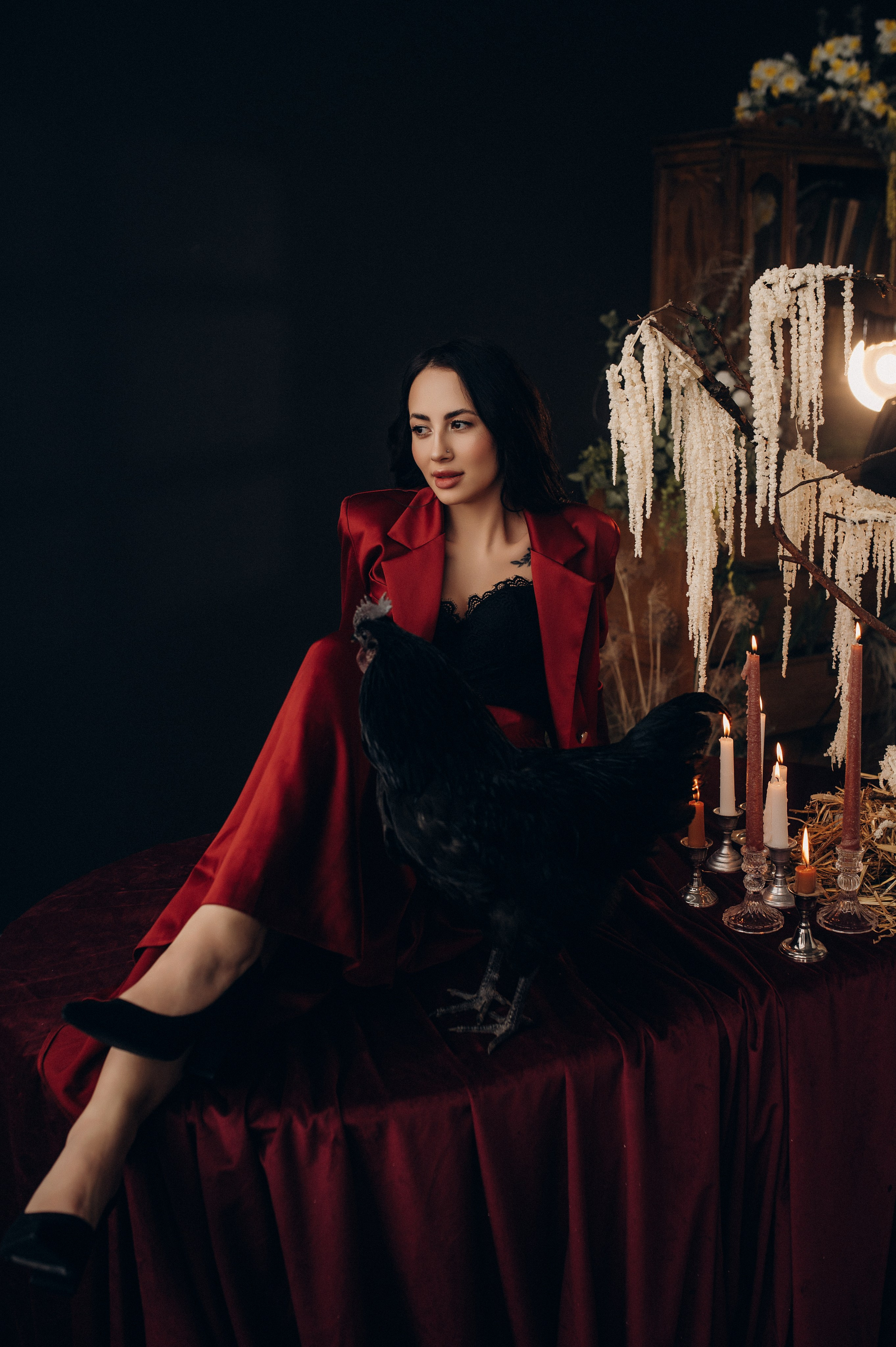 Фотосессия с петухом!. Фотограф Алексин, Тула