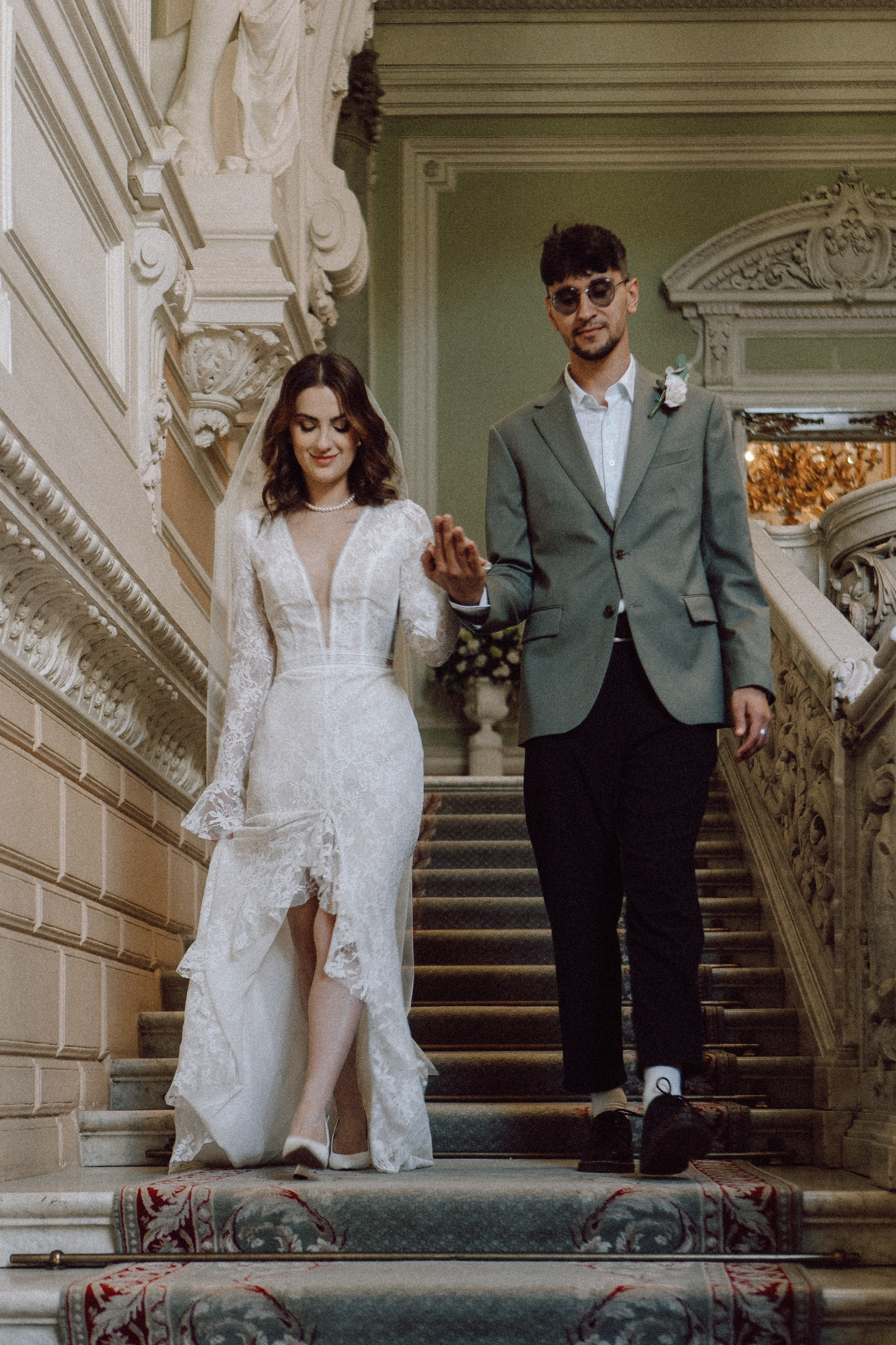 СВАДЕБНАЯ СЬЕМКА В ПЕРВОМ ДВОРЦЕ БРАКОСОЧЕТАНИЯ. Профессиональный фотограф, Санкт-Петербург — Виктория Богомолова