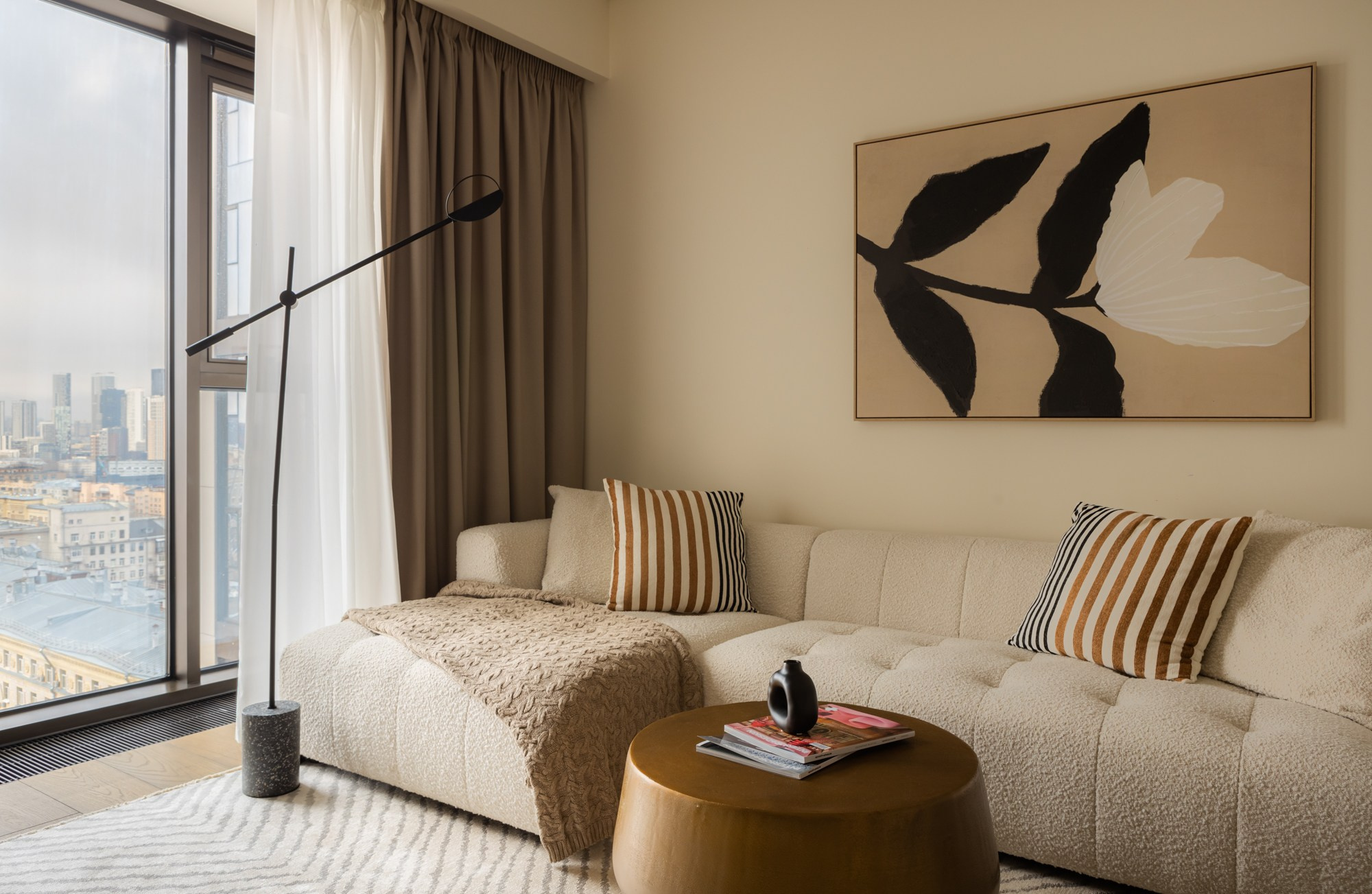 Дмитрий Гурьянов | 80 м². Фотограф Нелли Ларссон