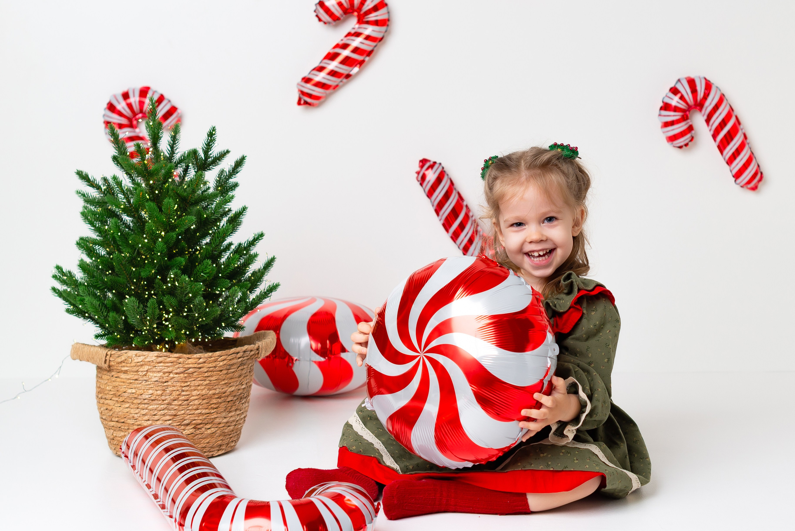 Детская новогодняя фотосессия. Детская фотостудия «Мандаринка» | Детский фотограф Краснодар