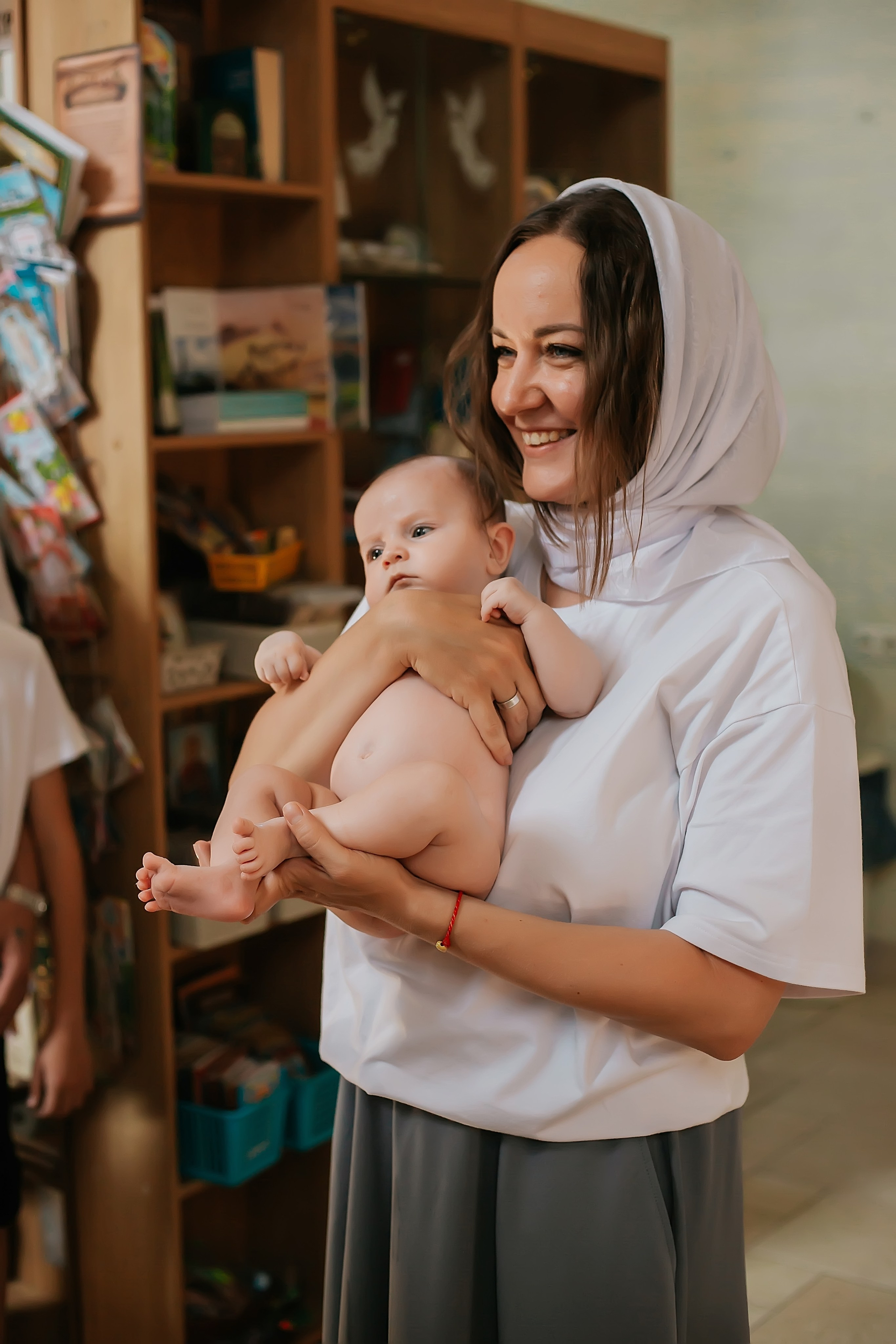 Крещение Валерии. Школьный и детский фотограф Старожилово