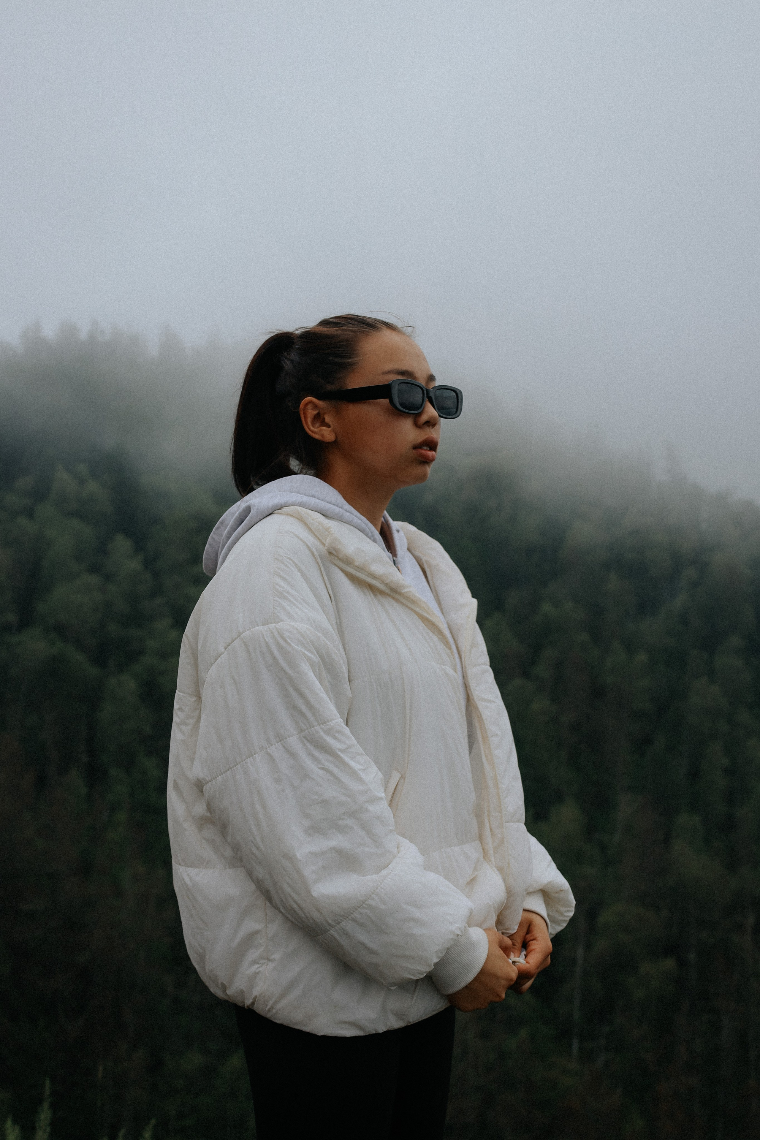 Туманное утро (Ксения). Фотограф Горный Алтай