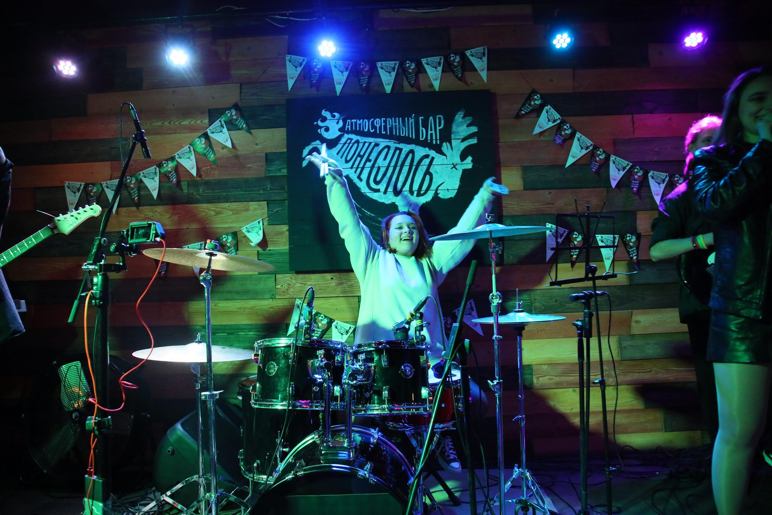 Отчётный концерт «Нешкола барабанов». Фотограф, видеограф