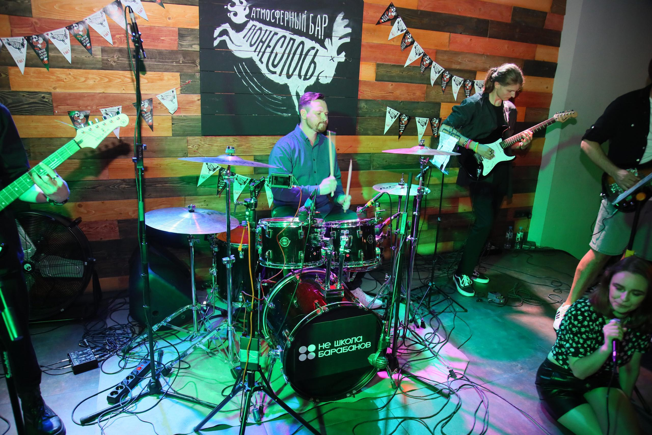 Отчётный концерт «Нешкола барабанов». Фотограф, видеограф