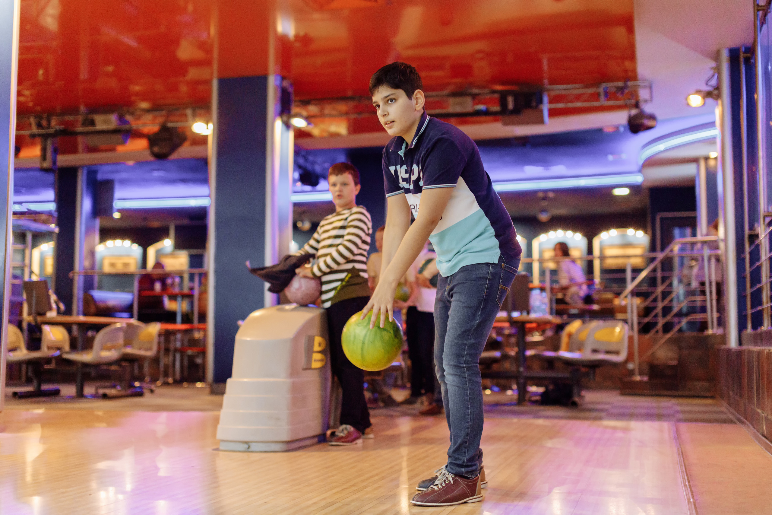 День рождения в боулинге. Фотограф, видеограф