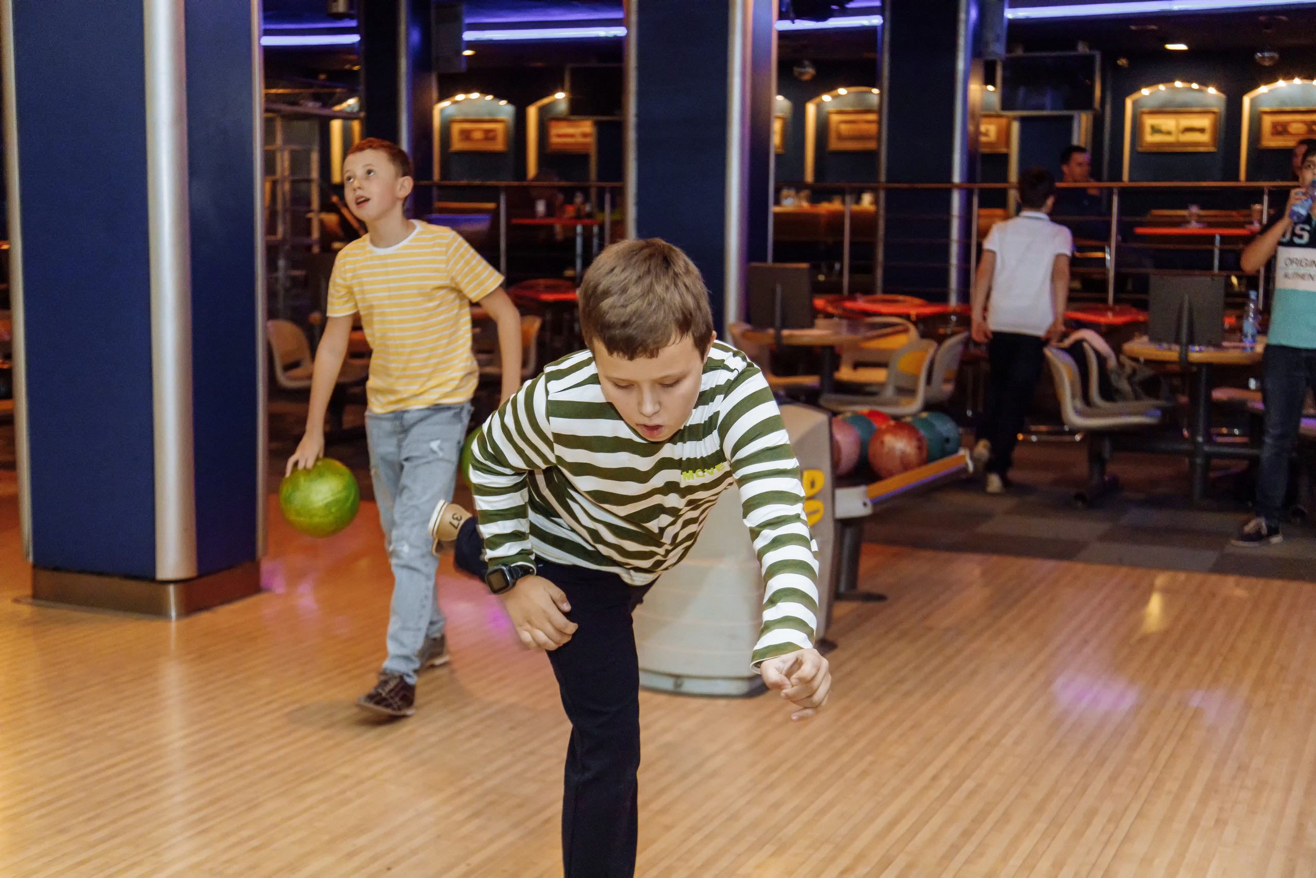 День рождения в боулинге. Фотограф, видеограф