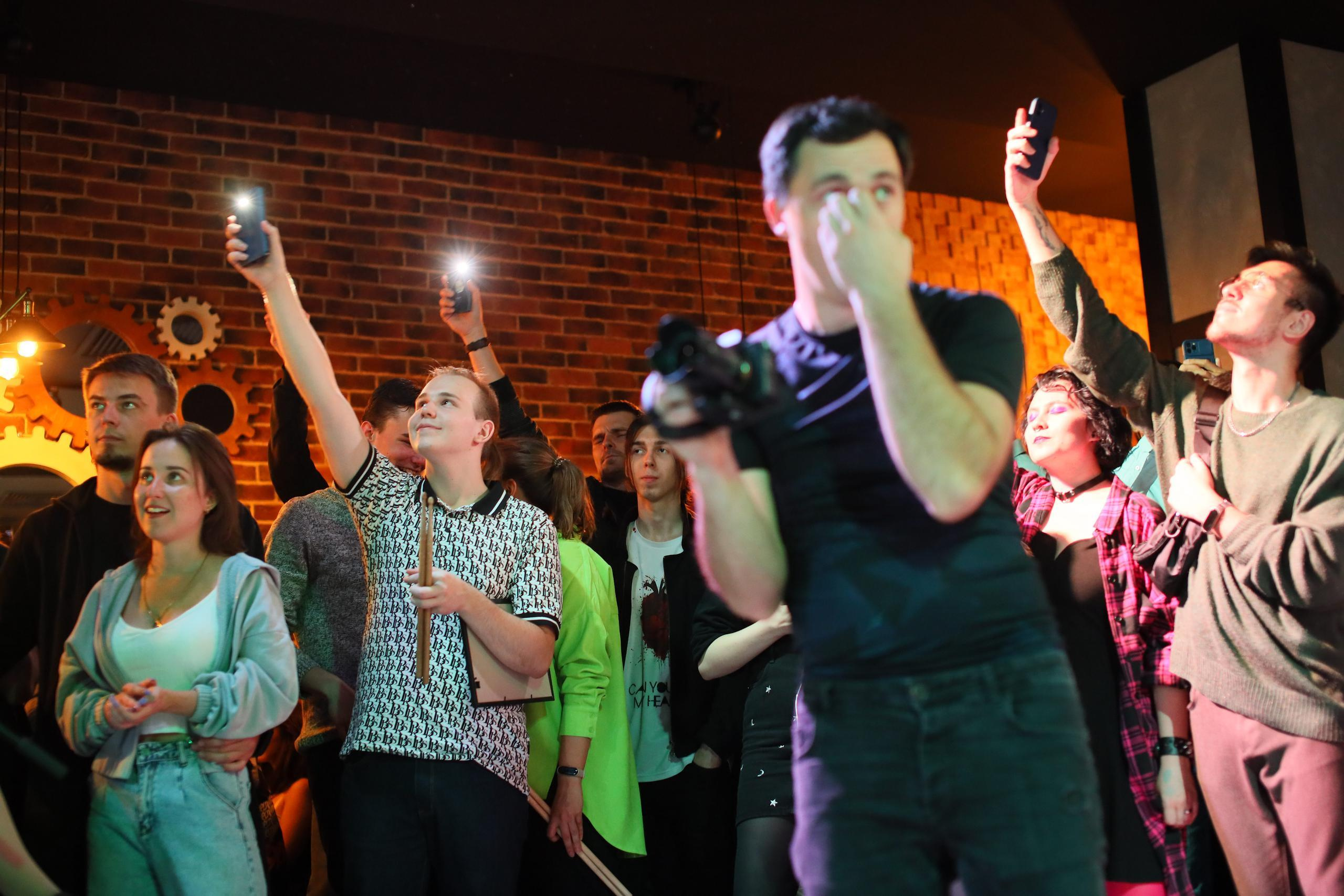 Отчётный концерт «Нешкола барабанов». Фотограф, видеограф