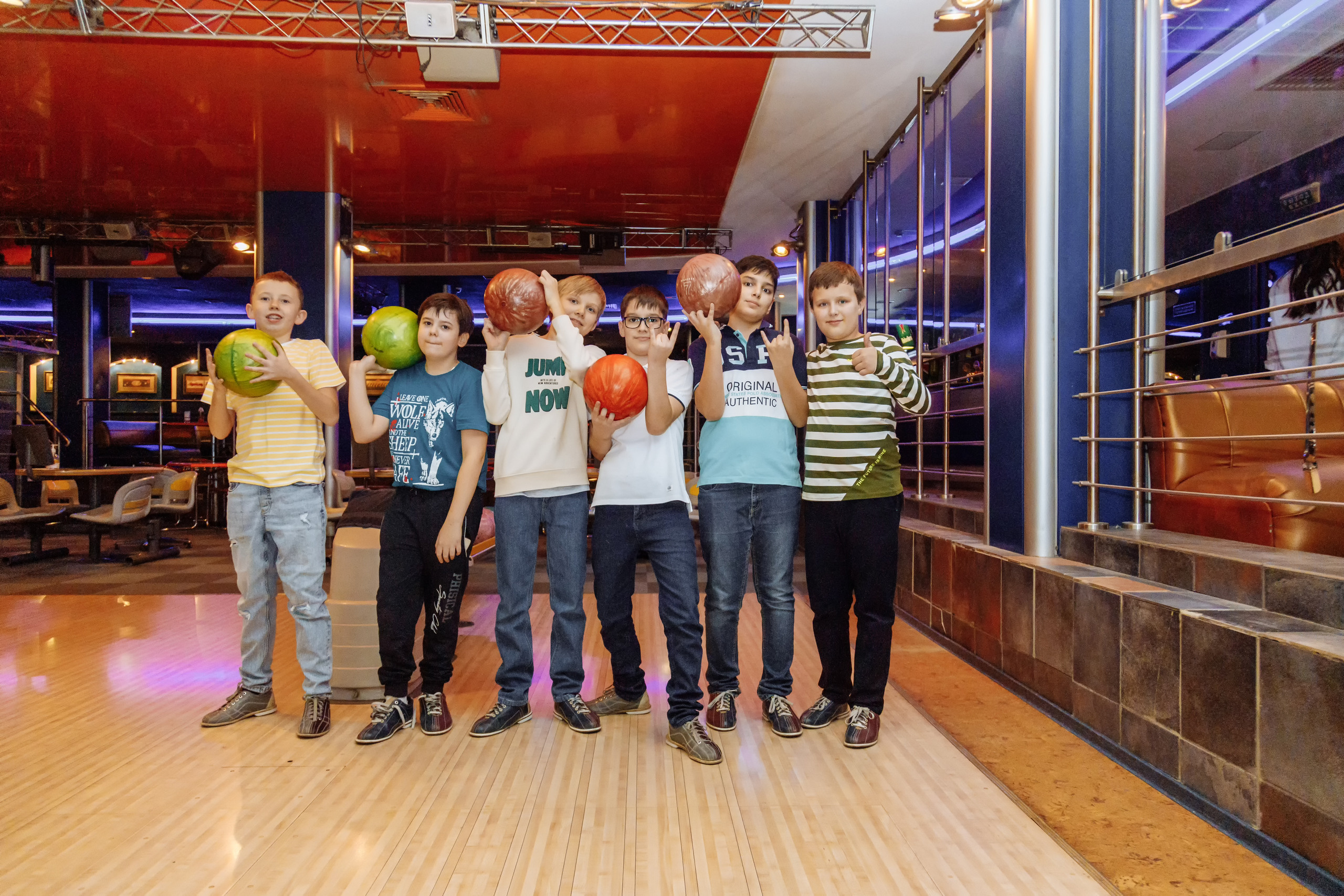 День рождения в боулинге. Фотограф, видеограф