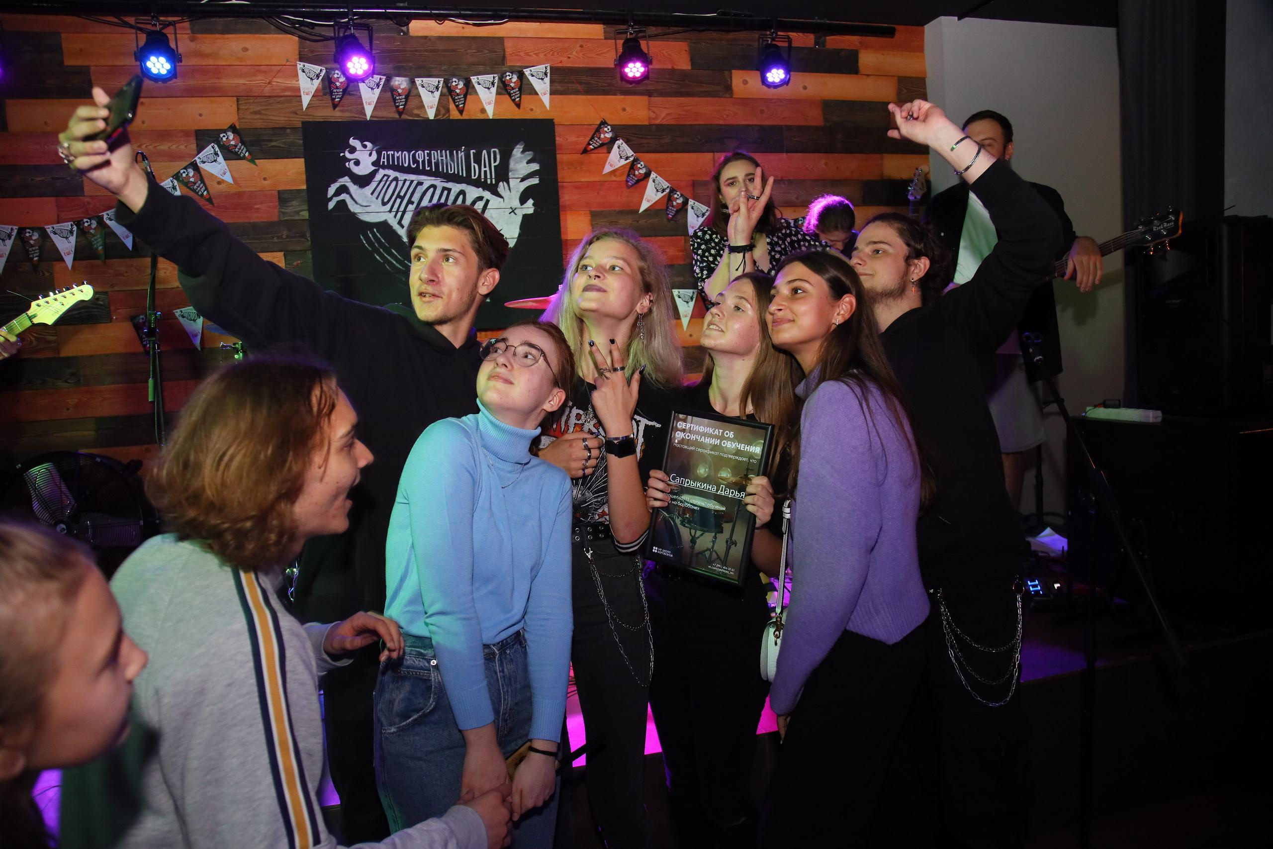 Отчётный концерт «Нешкола барабанов». Фотограф, видеограф