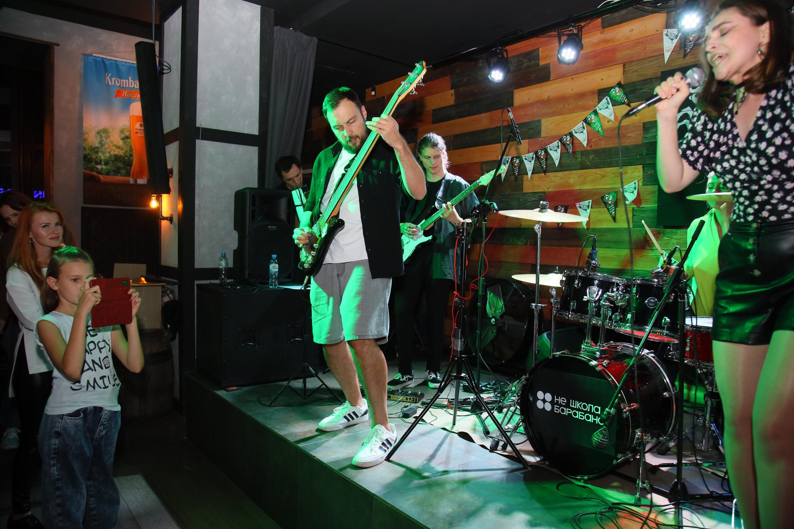 Отчётный концерт «Нешкола барабанов». Фотограф, видеограф