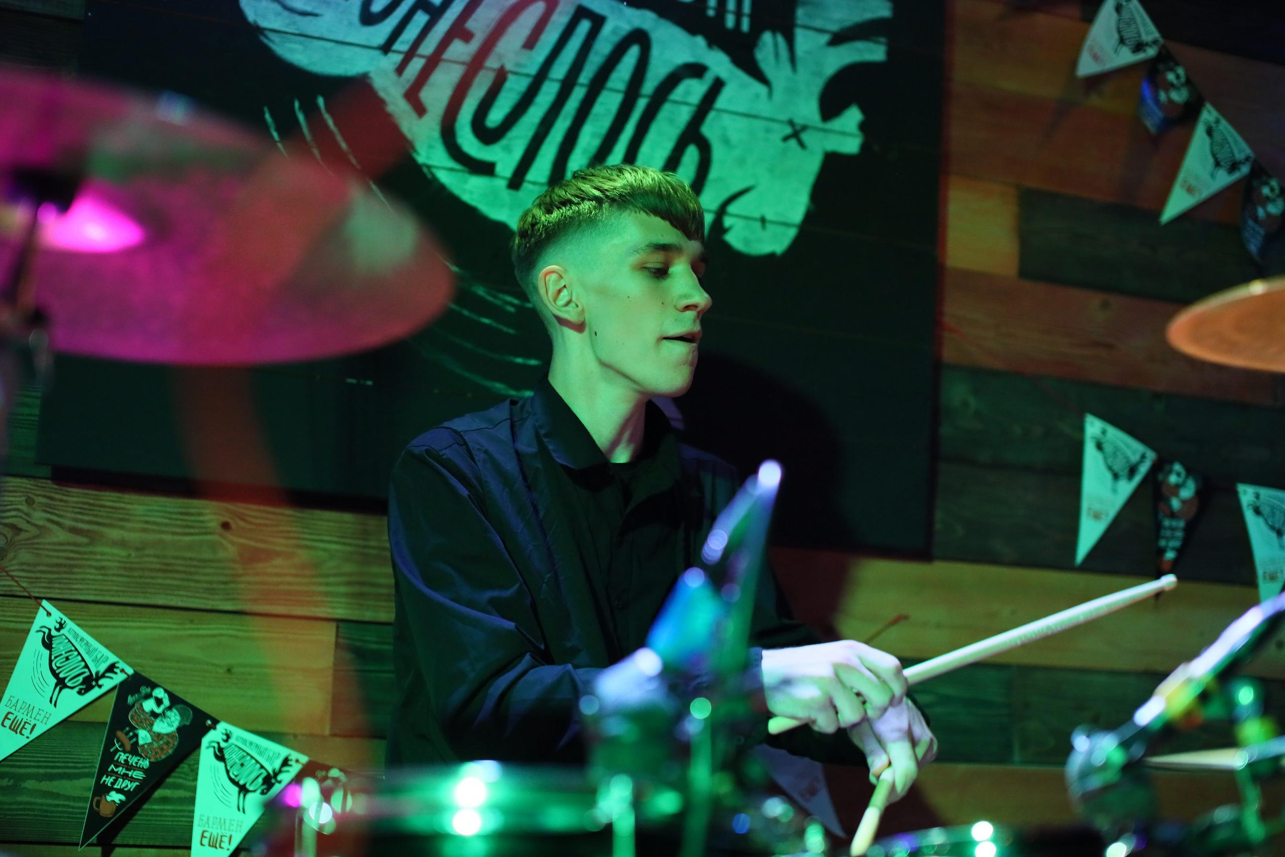 Отчётный концерт «Нешкола барабанов». Фотограф, видеограф