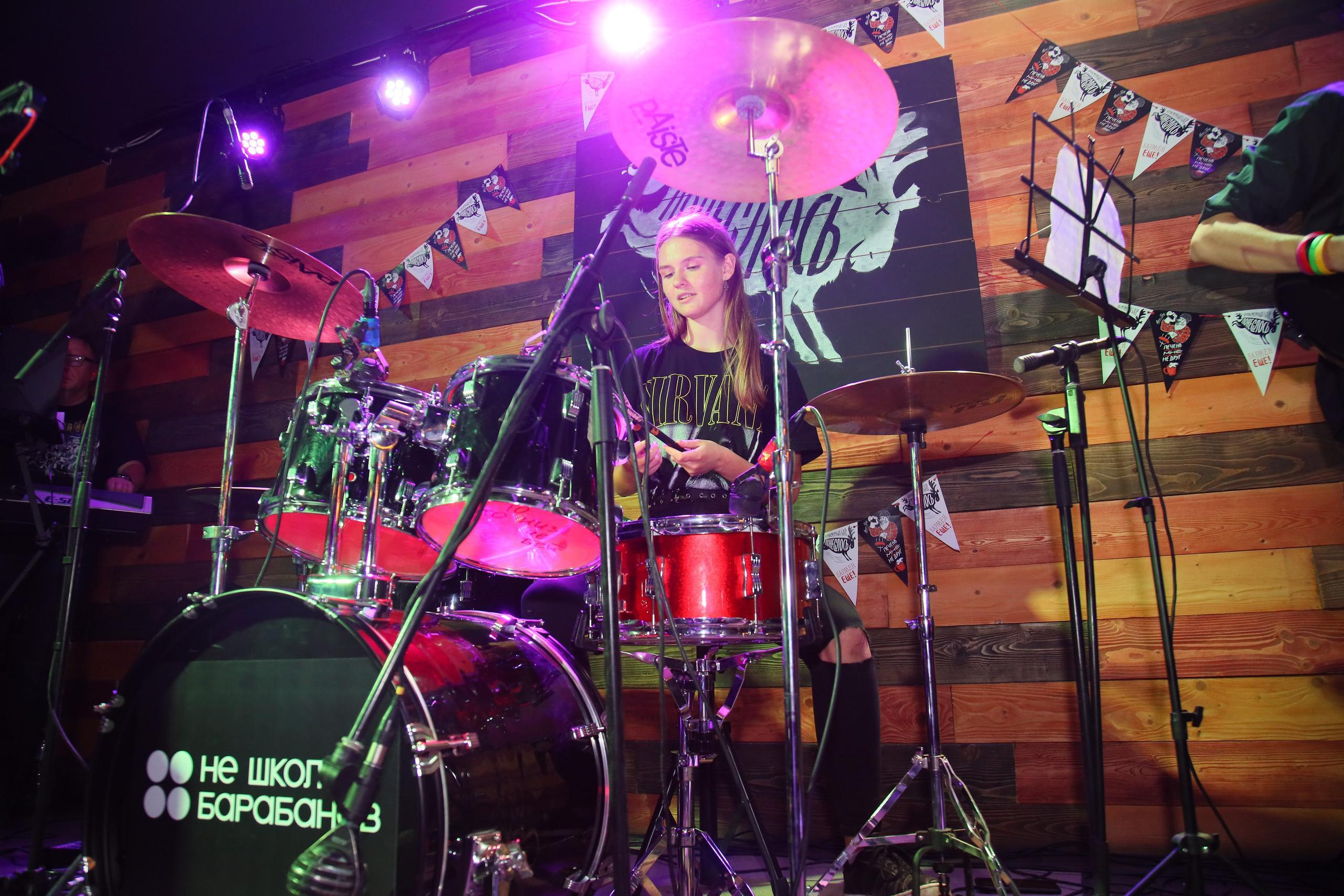 Отчётный концерт «Нешкола барабанов». Фотограф, видеограф