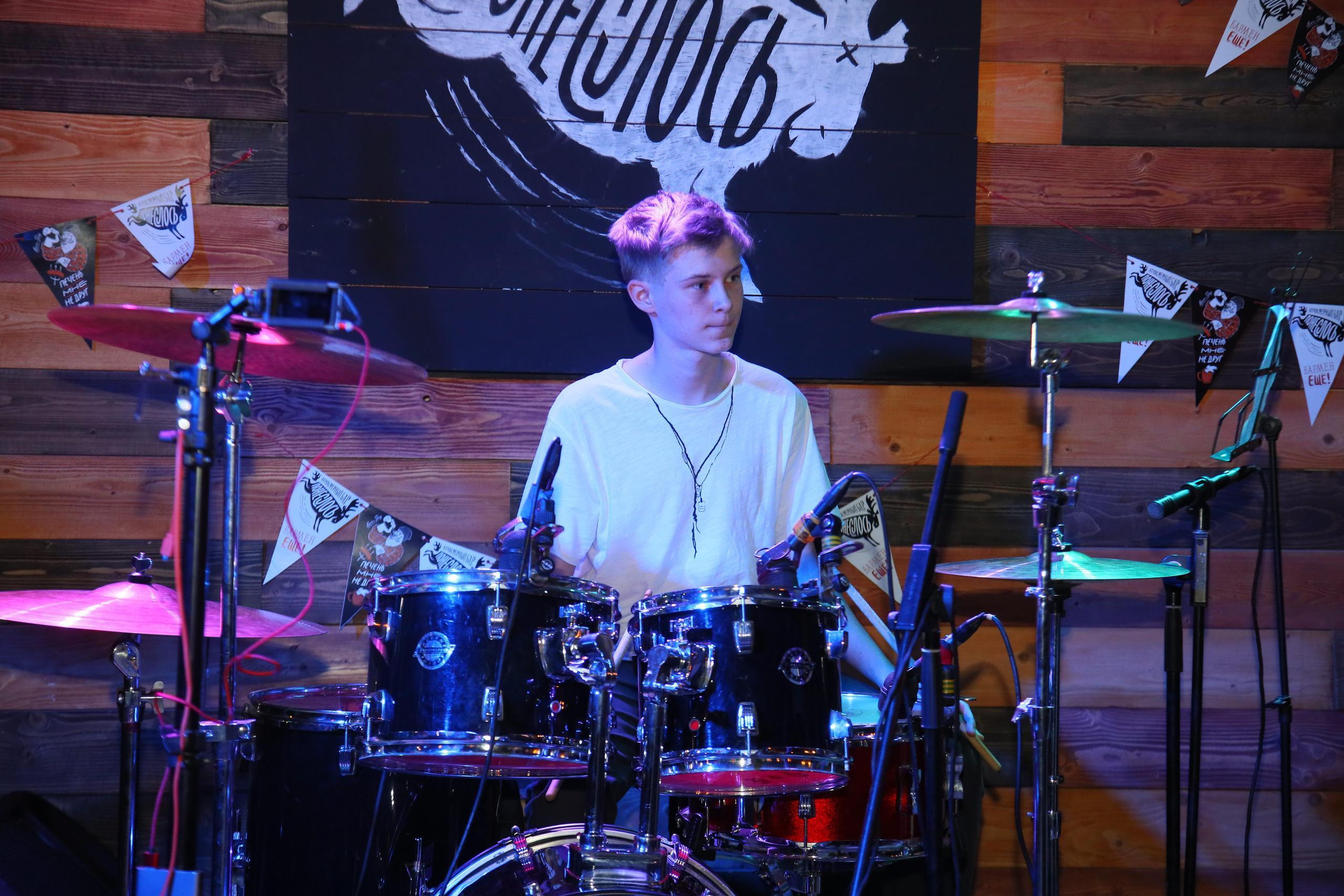 Отчётный концерт «Нешкола барабанов». Фотограф, видеограф