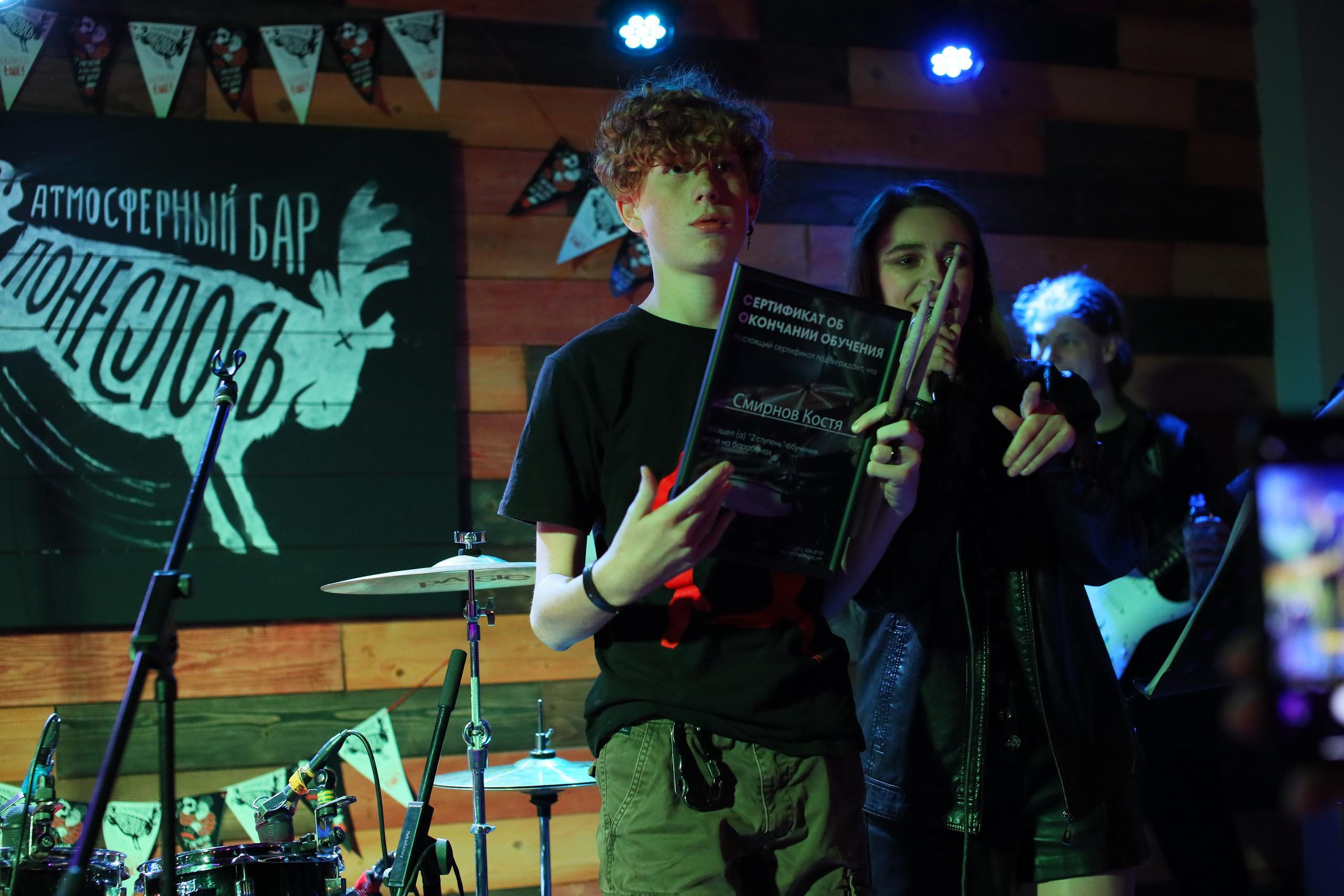 Отчётный концерт «Нешкола барабанов». Фотограф, видеограф