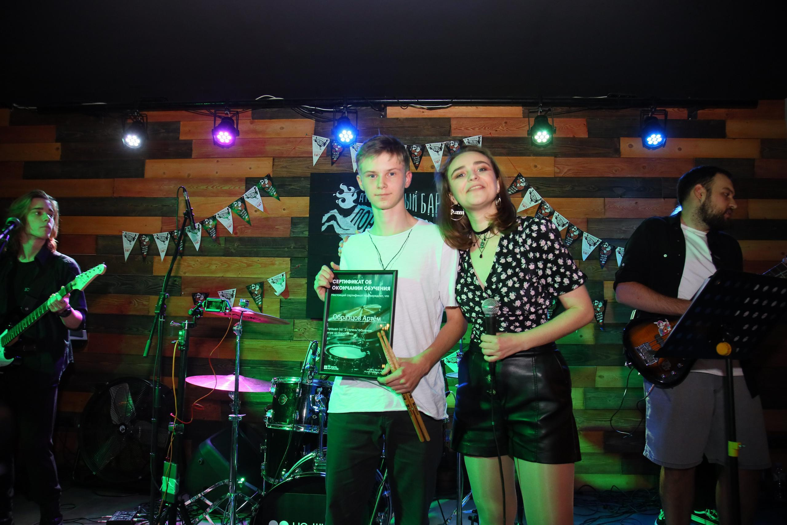 Отчётный концерт «Нешкола барабанов». Фотограф, видеограф